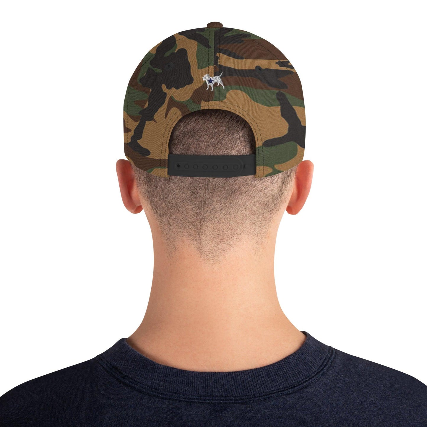 Collar Snapback Hat (Dark Color) - Mo'Bays Backyard