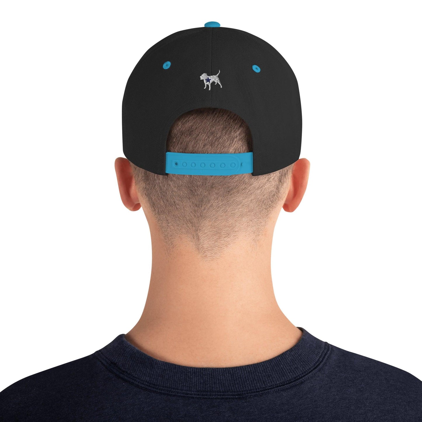 Collar Snapback Hat (Dark Color) - Mo'Bays Backyard