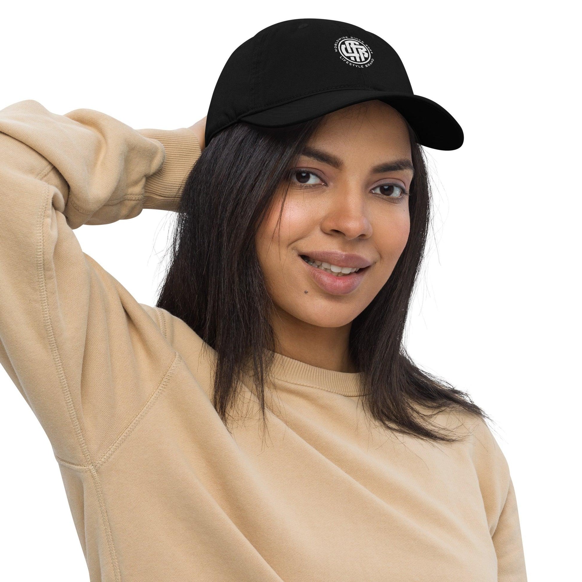 Emblem Organic Dad Hat (Dark Color) - Mo'Bays Backyard