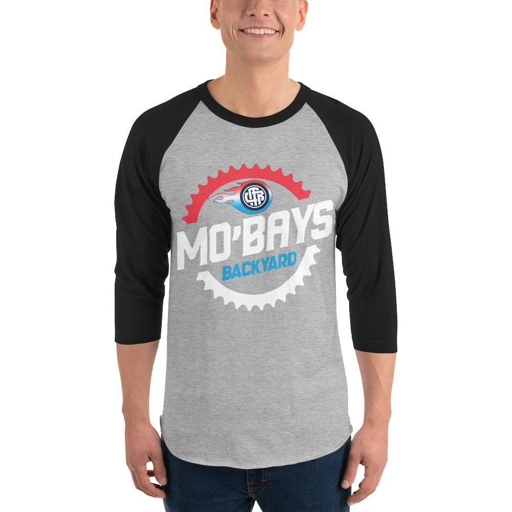 Gear Two 3/4 Sleeve Raglan Shirt (Dark Color) - Mo'Bays Backyard