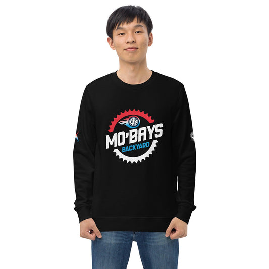 Gear Two Unisex Organic Sweatshirt (Dark Color) - Mo'Bays Backyard