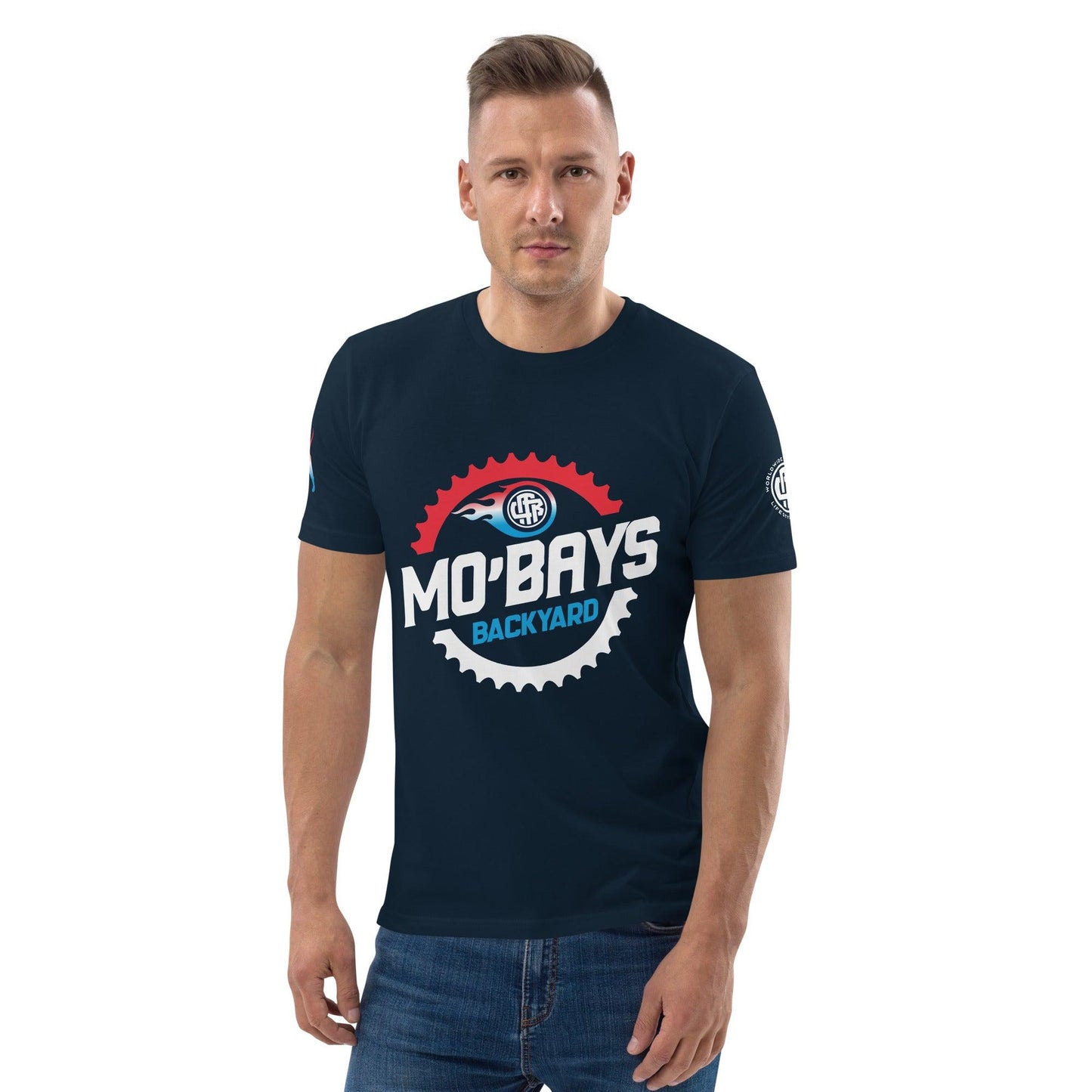 Gear Two Unisex Organic Tee (Dark Color) - Mo'Bays Backyard