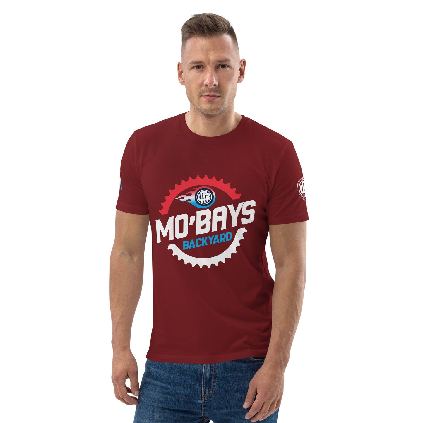 Gear Two Unisex Organic Tee (Dark Color) - Mo'Bays Backyard