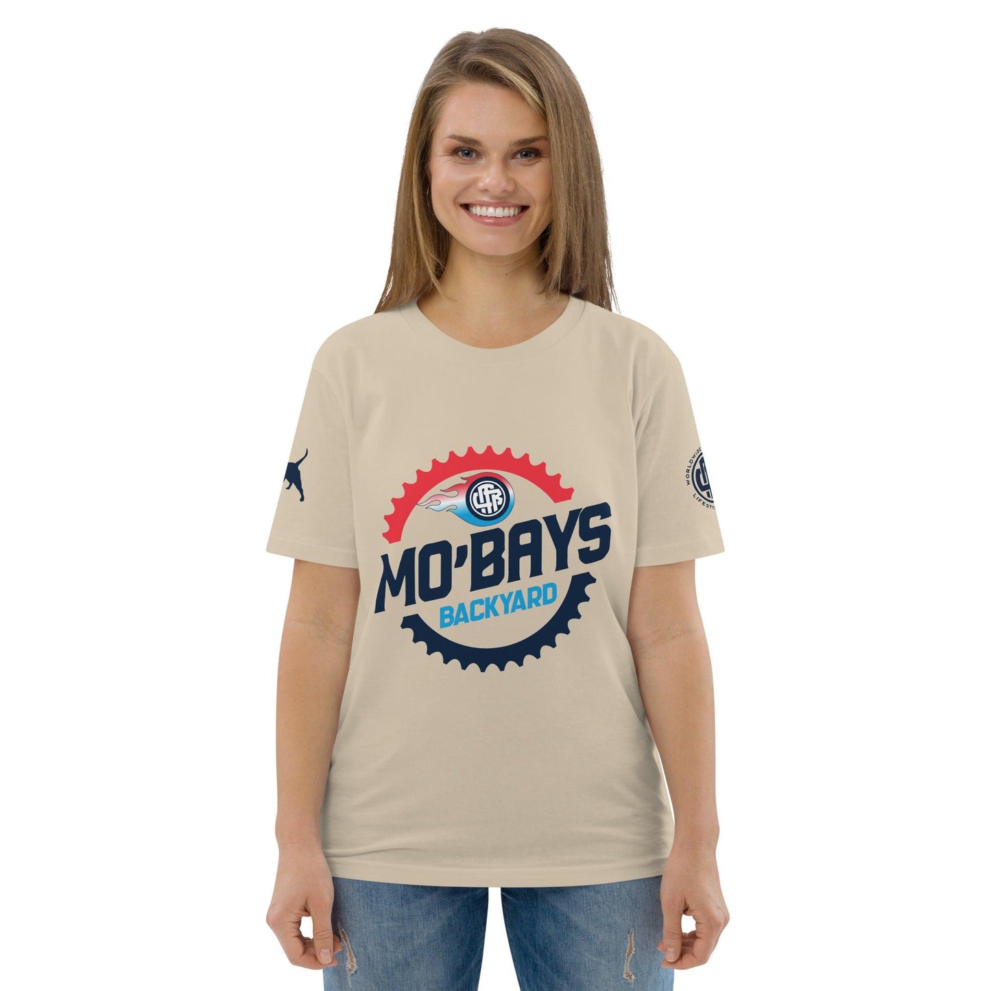 Gear Two Unisex Organic Tee (Light Color) - Mo'Bays Backyard