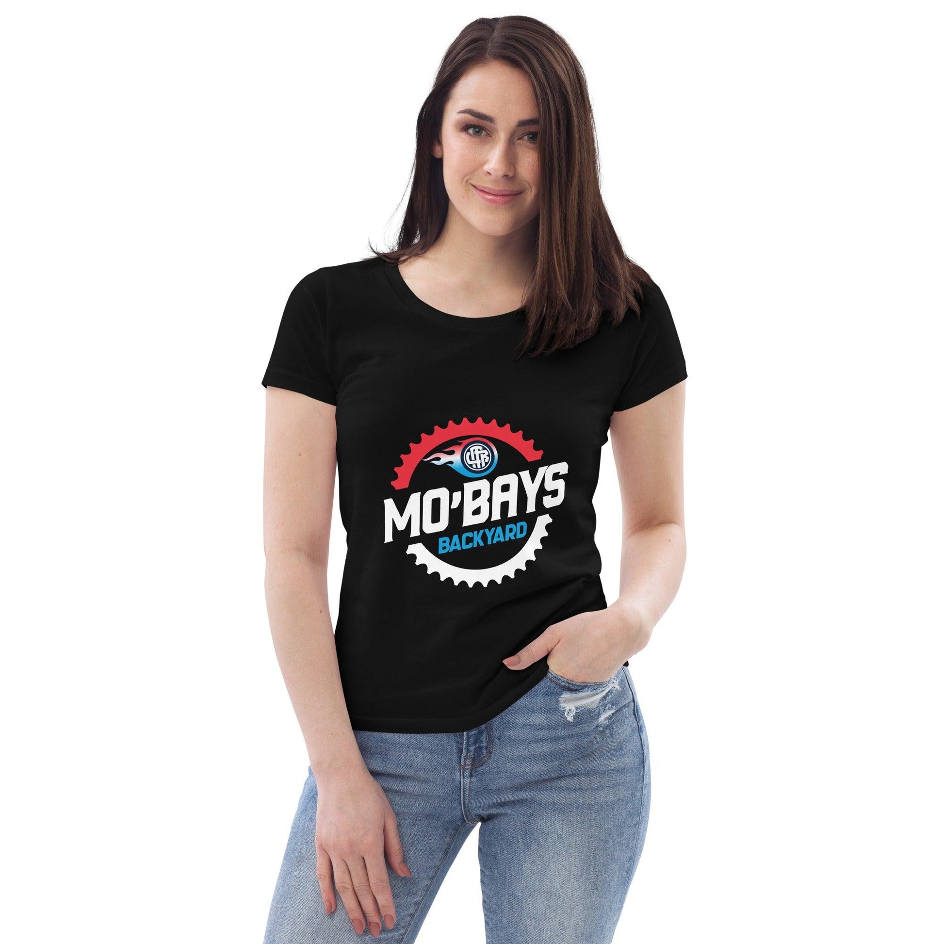 Gear Two Women's Organic Tee (Dark Color) - Mo'Bays Backyard