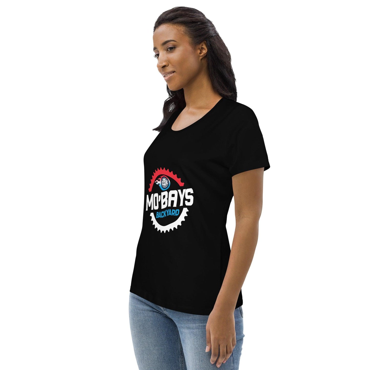 Gear Two Women's Organic Tee (Dark Color) - Mo'Bays Backyard