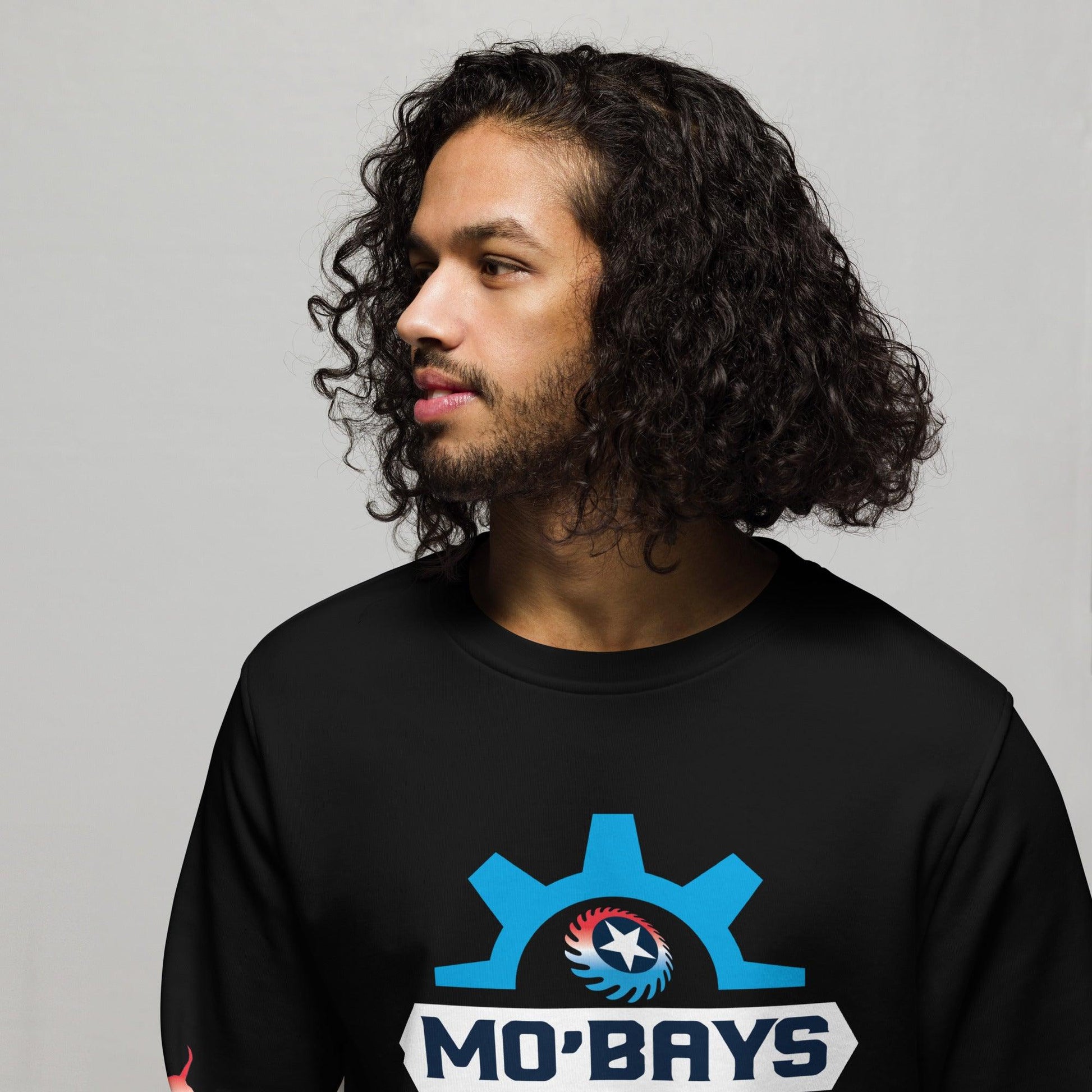 Gears Unisex Organic Sweatshirt (Dark Color) - Mo'Bays Backyard