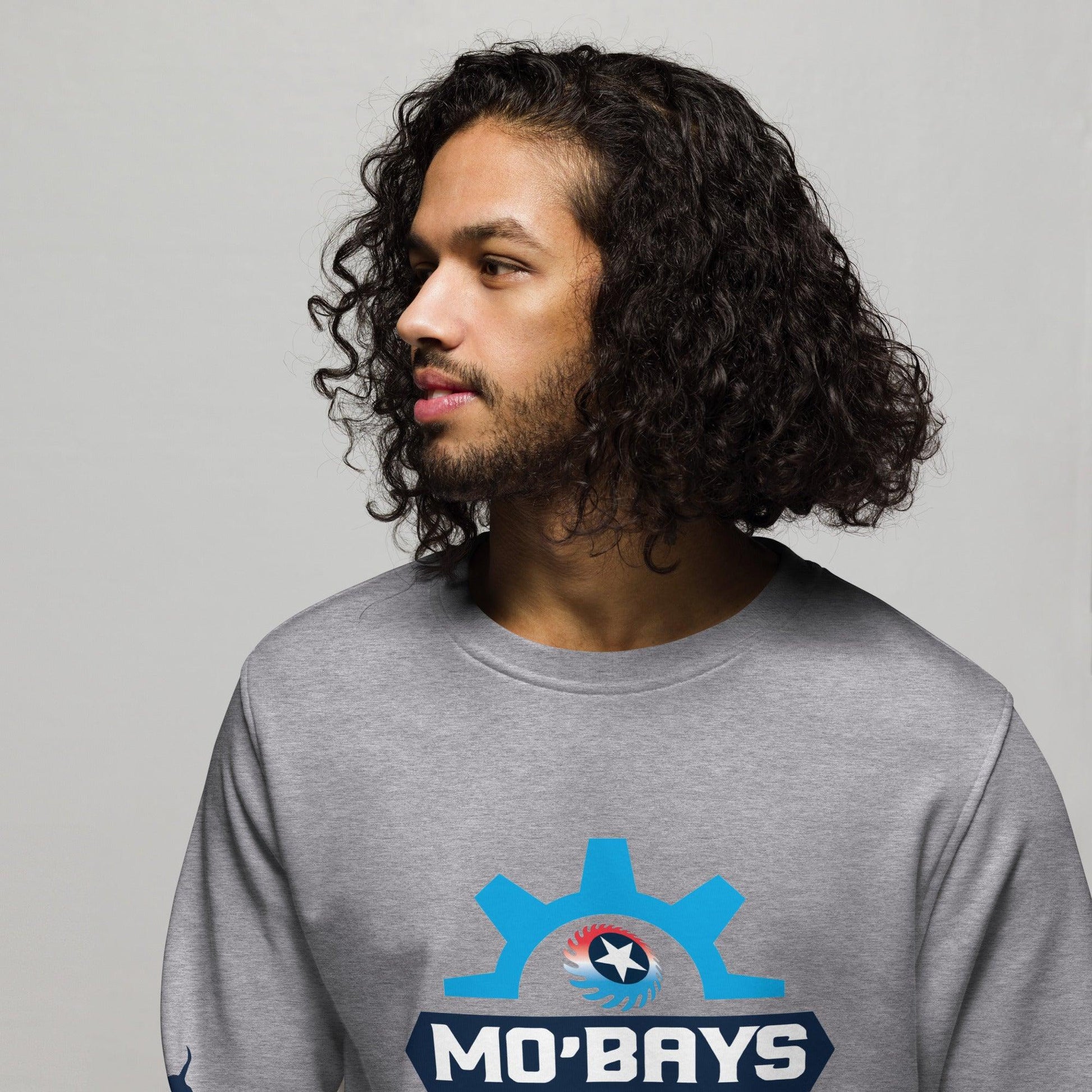 Gears Unisex Organic Sweatshirt (Light Color) - Mo'Bays Backyard