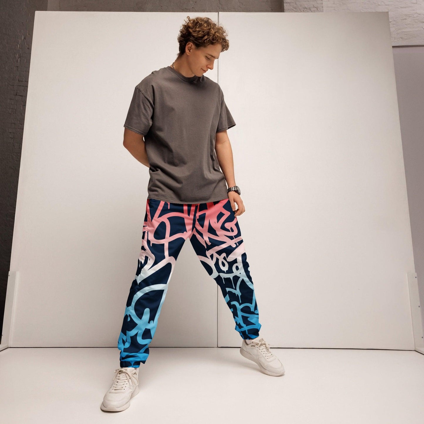 Graffiti Dark Unisex Track Pants - Mo'Bays Backyard