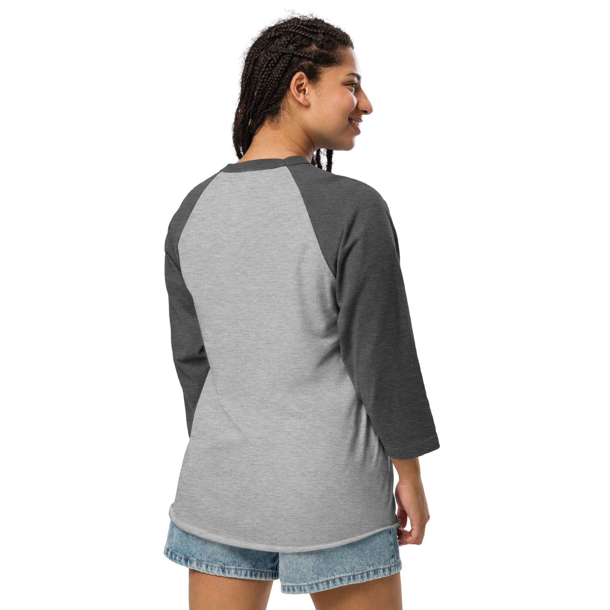 Hexagon 3/4 Sleeve Raglan Shirt - Mo'Bays Backyard