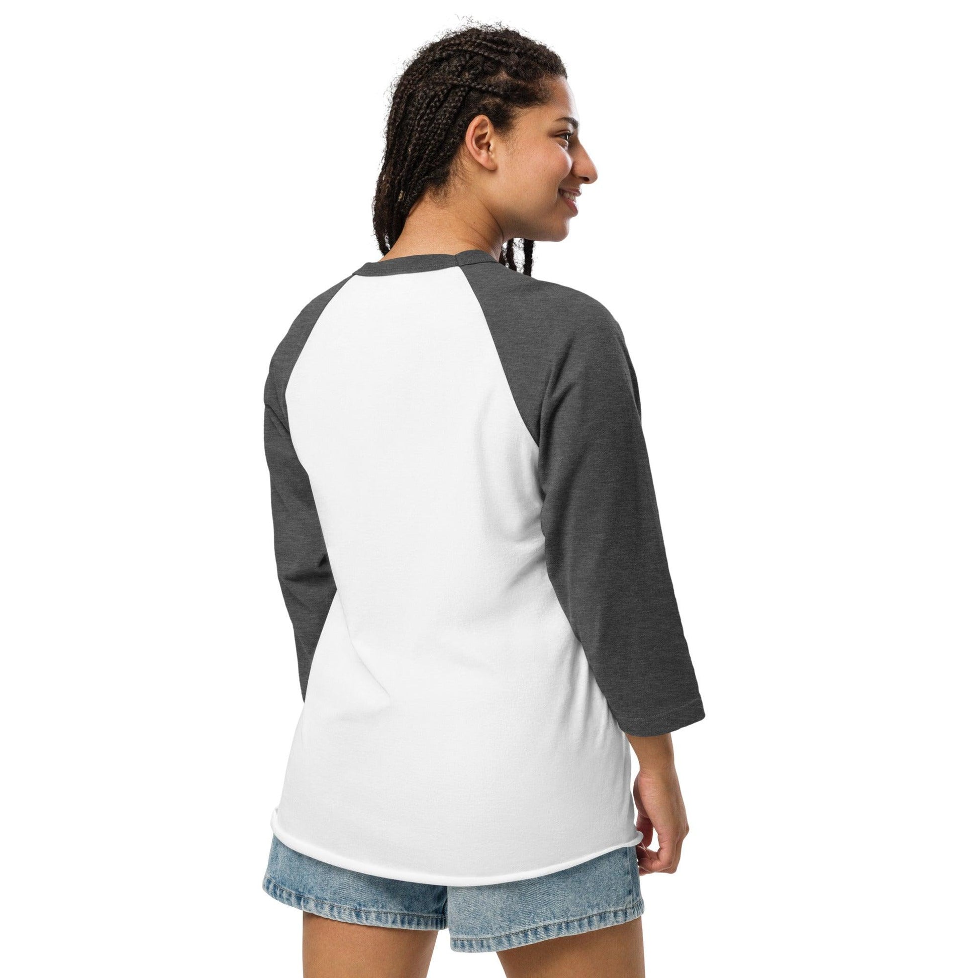 Hexagon 3/4 Sleeve Raglan Shirt - Mo'Bays Backyard