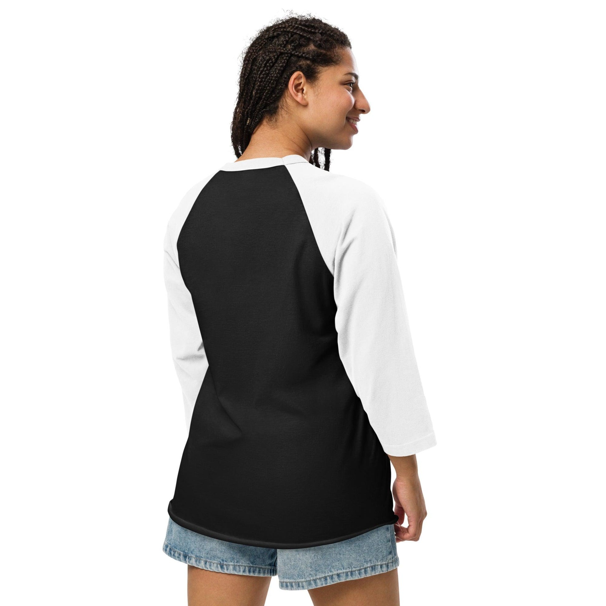 Hexagon 3/4 Sleeve Raglan Shirt - Mo'Bays Backyard