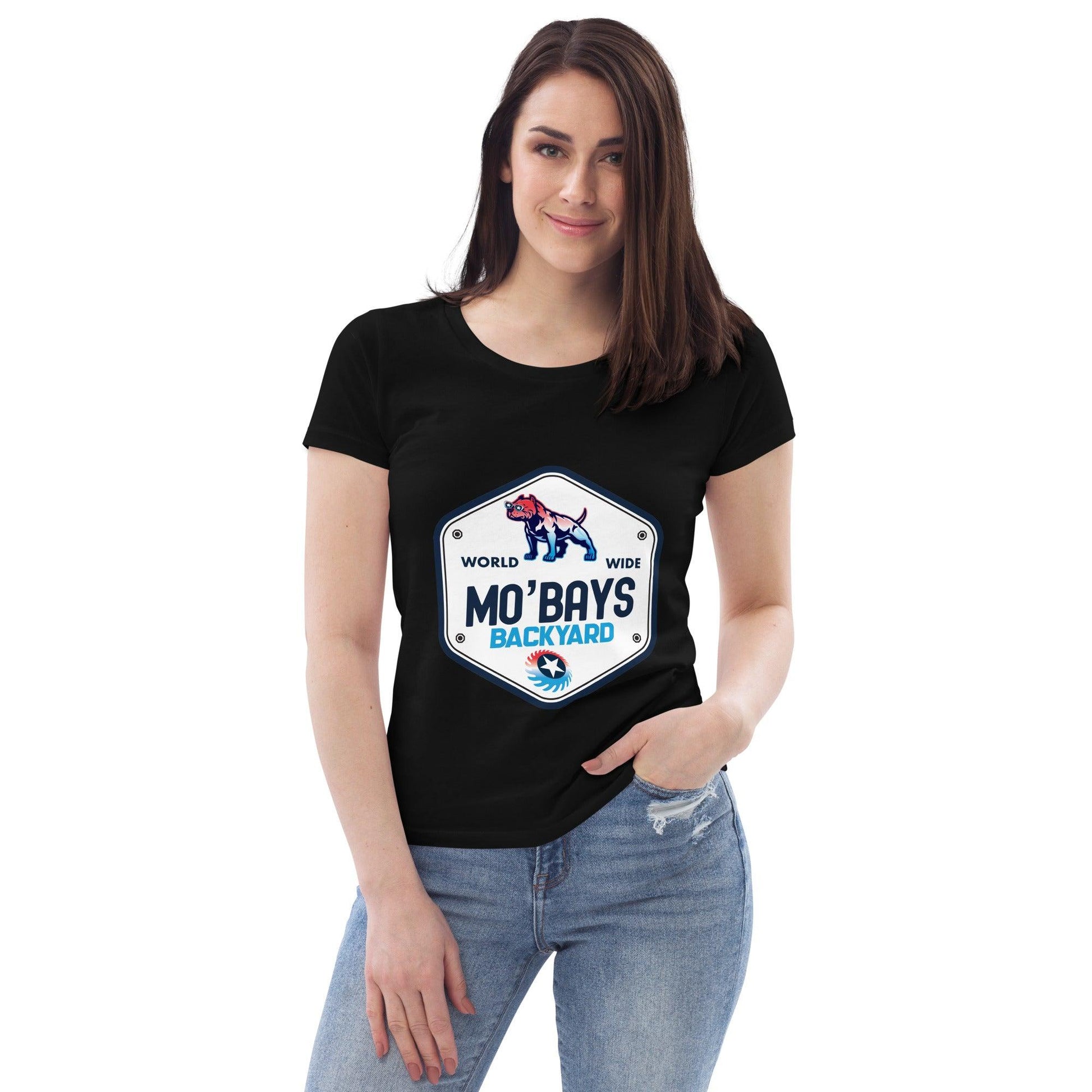 Hexagon Two Women's Organic Tee - Mo'Bays Backyard