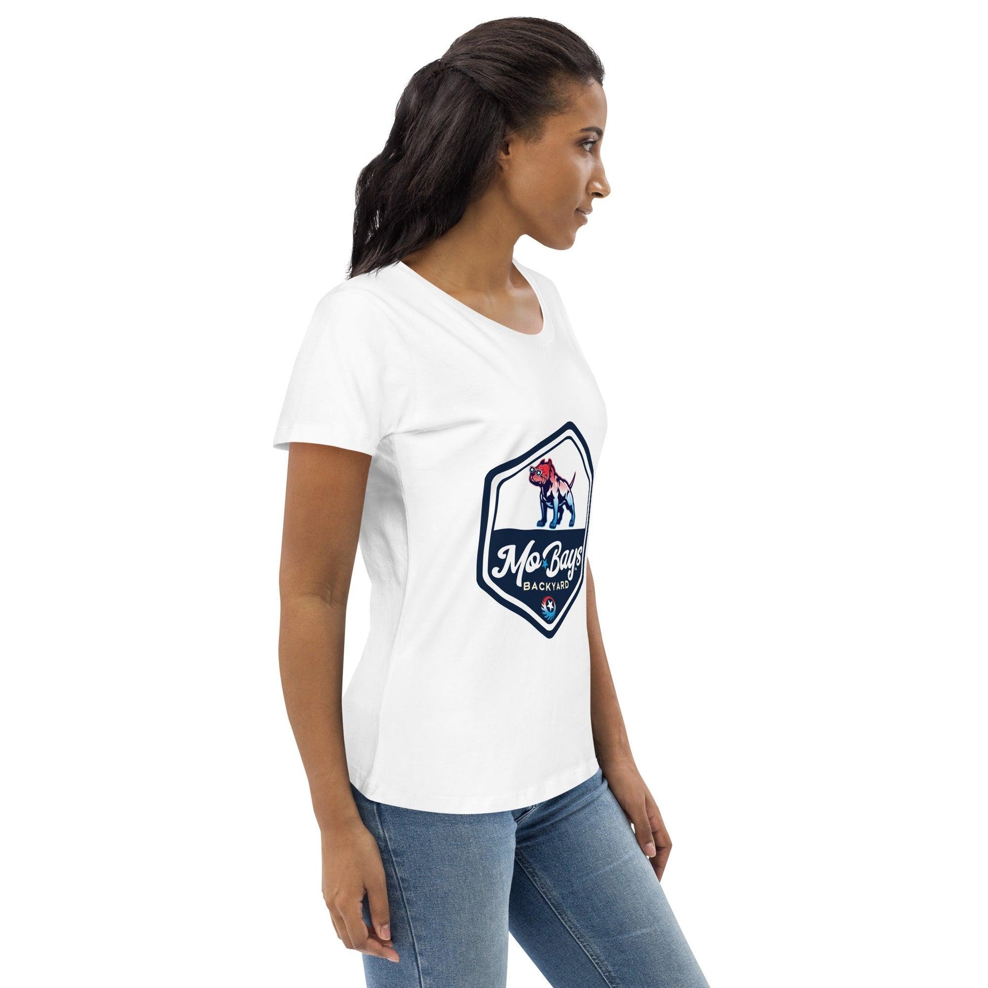 Hexagon Women's Organic Tee - Mo'Bays Backyard