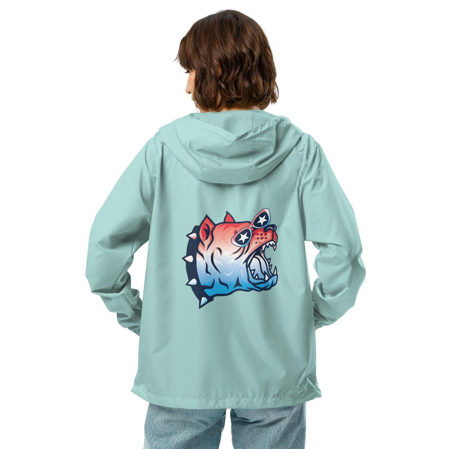 Howling Unisex Lightweight Zip-Up Windbreaker Jacket - Mo'Bays Backyard