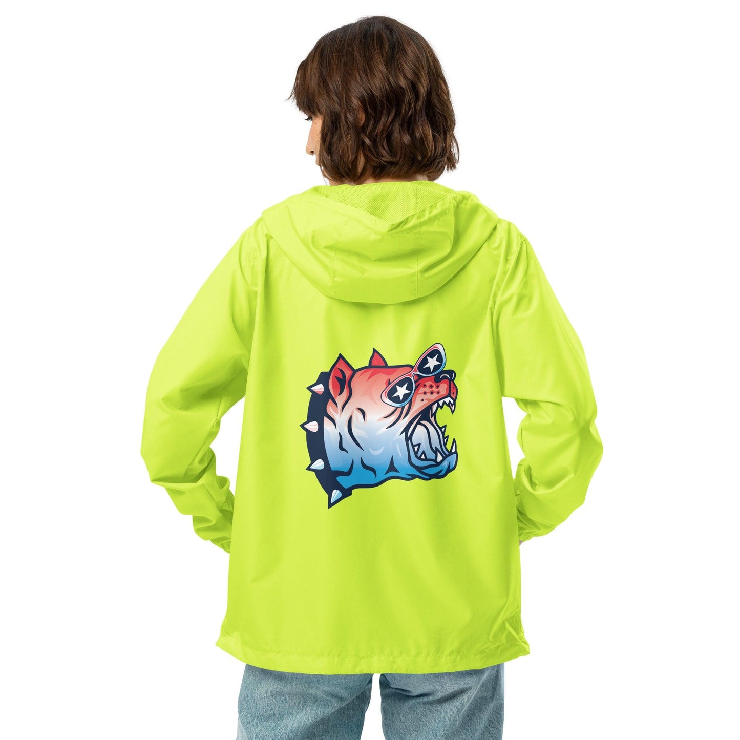 Howling Unisex Lightweight Zip-Up Windbreaker Jacket - Mo'Bays Backyard