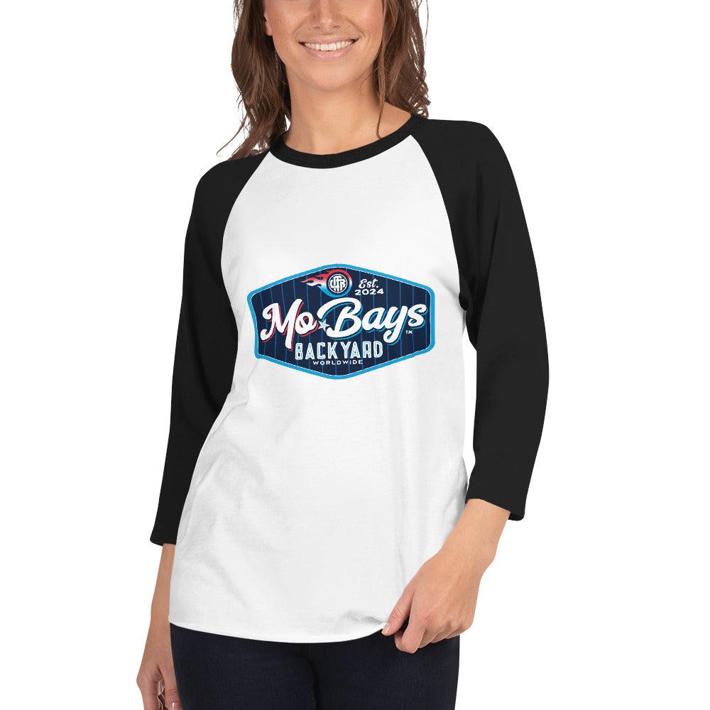 Neon 3/4 Sleeve Raglan Shirt - Mo'Bays Backyard