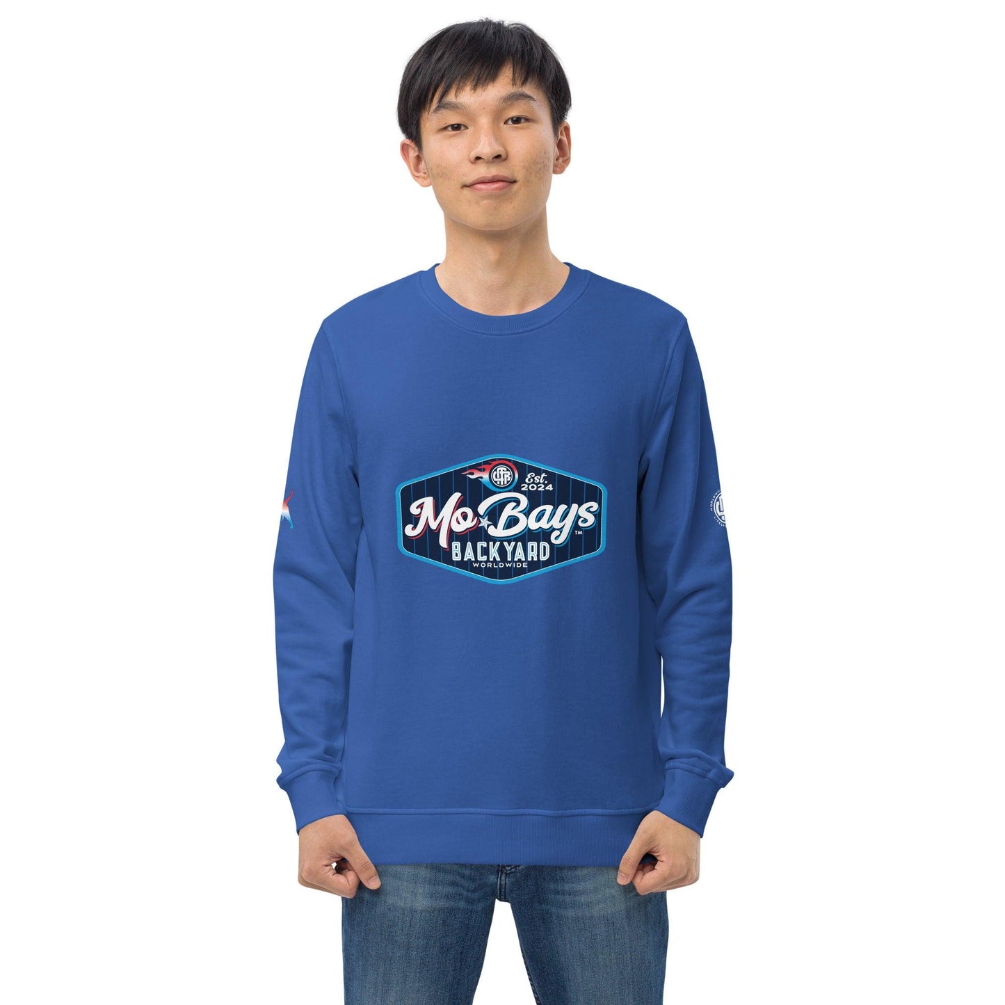 Neon Unisex Organic Sweatshirt - Mo'Bays Backyard