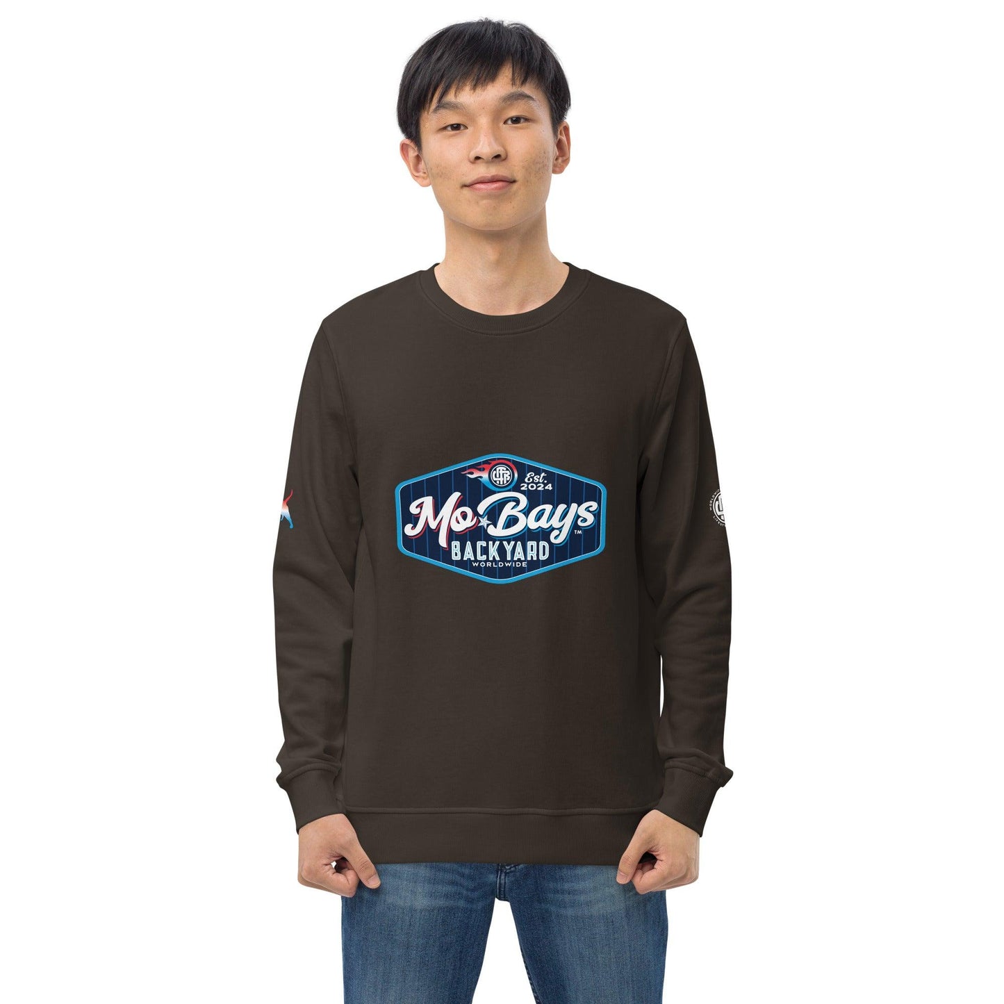 Neon Unisex Organic Sweatshirt - Mo'Bays Backyard