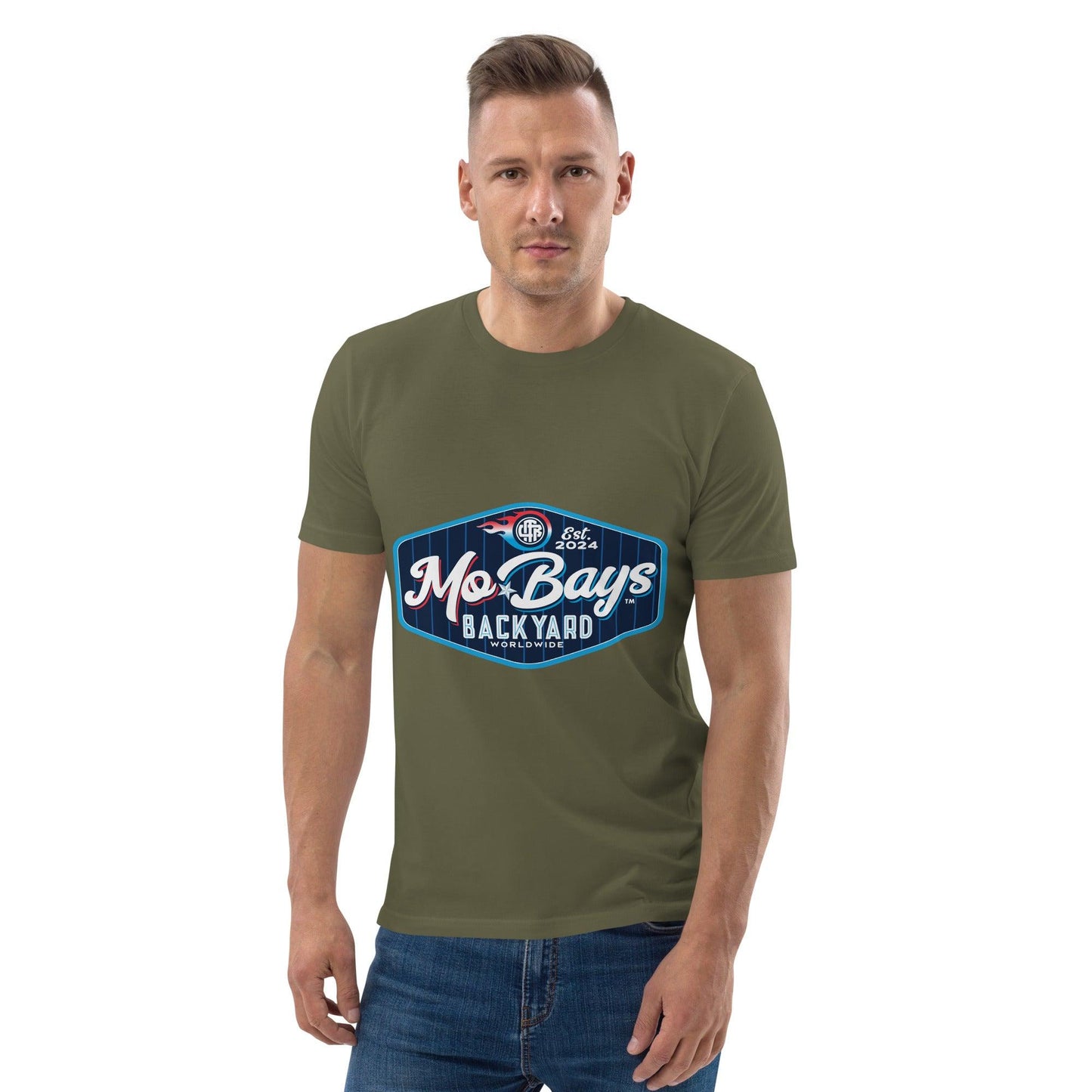 Neon Unisex Organic Tee - Mo'Bays Backyard