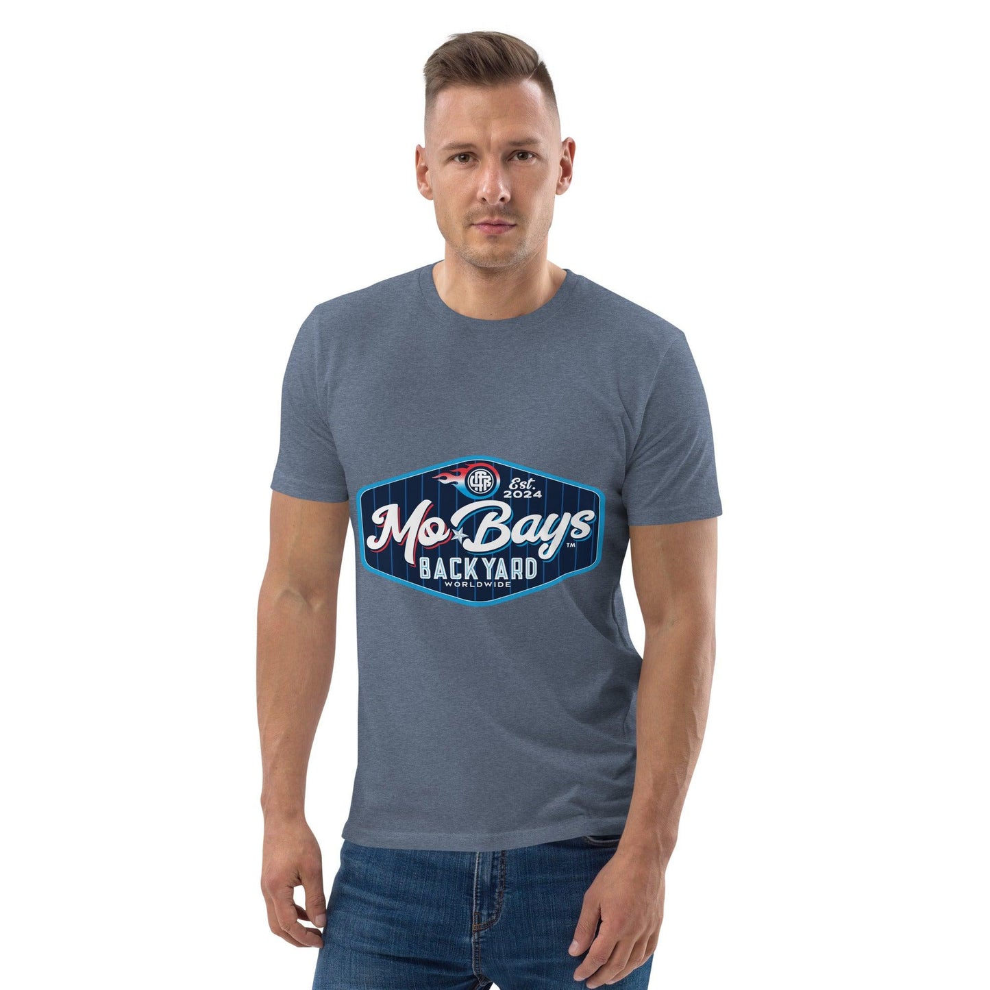 Neon Unisex Organic Tee - Mo'Bays Backyard