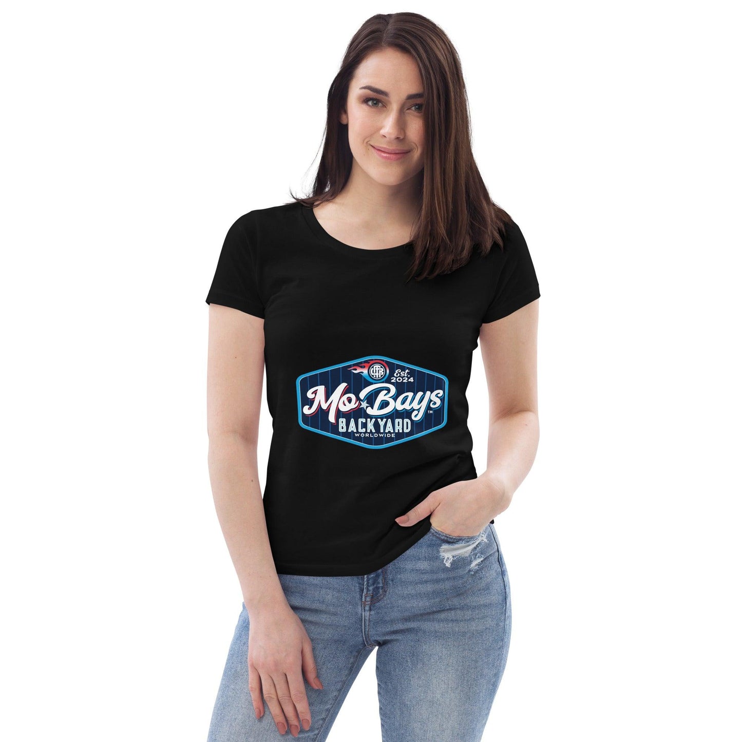 Neon Women's Organic Tee - Mo'Bays Backyard