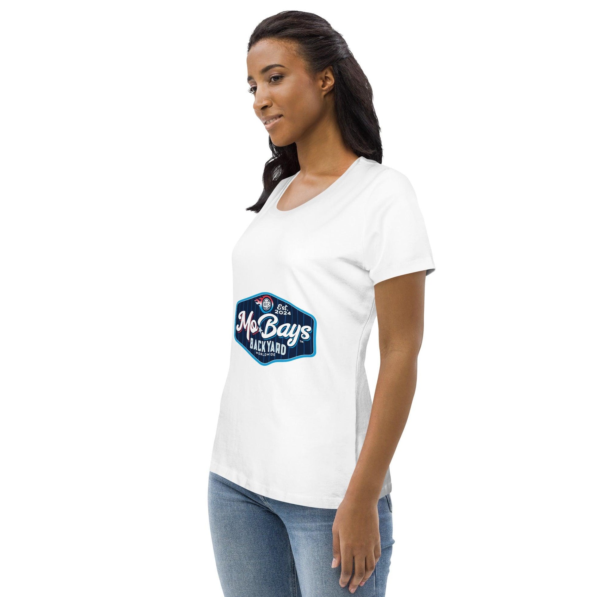 Neon Women's Organic Tee - Mo'Bays Backyard