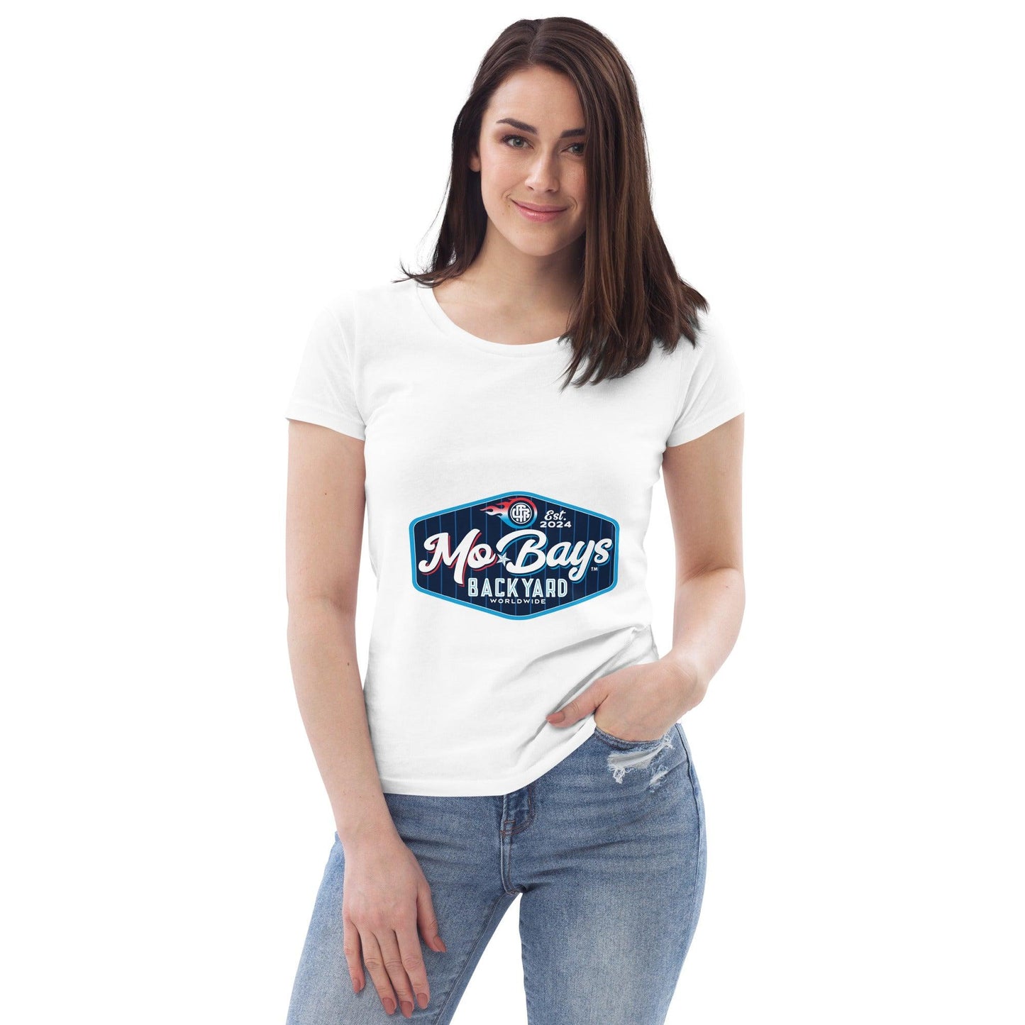 Neon Women's Organic Tee - Mo'Bays Backyard