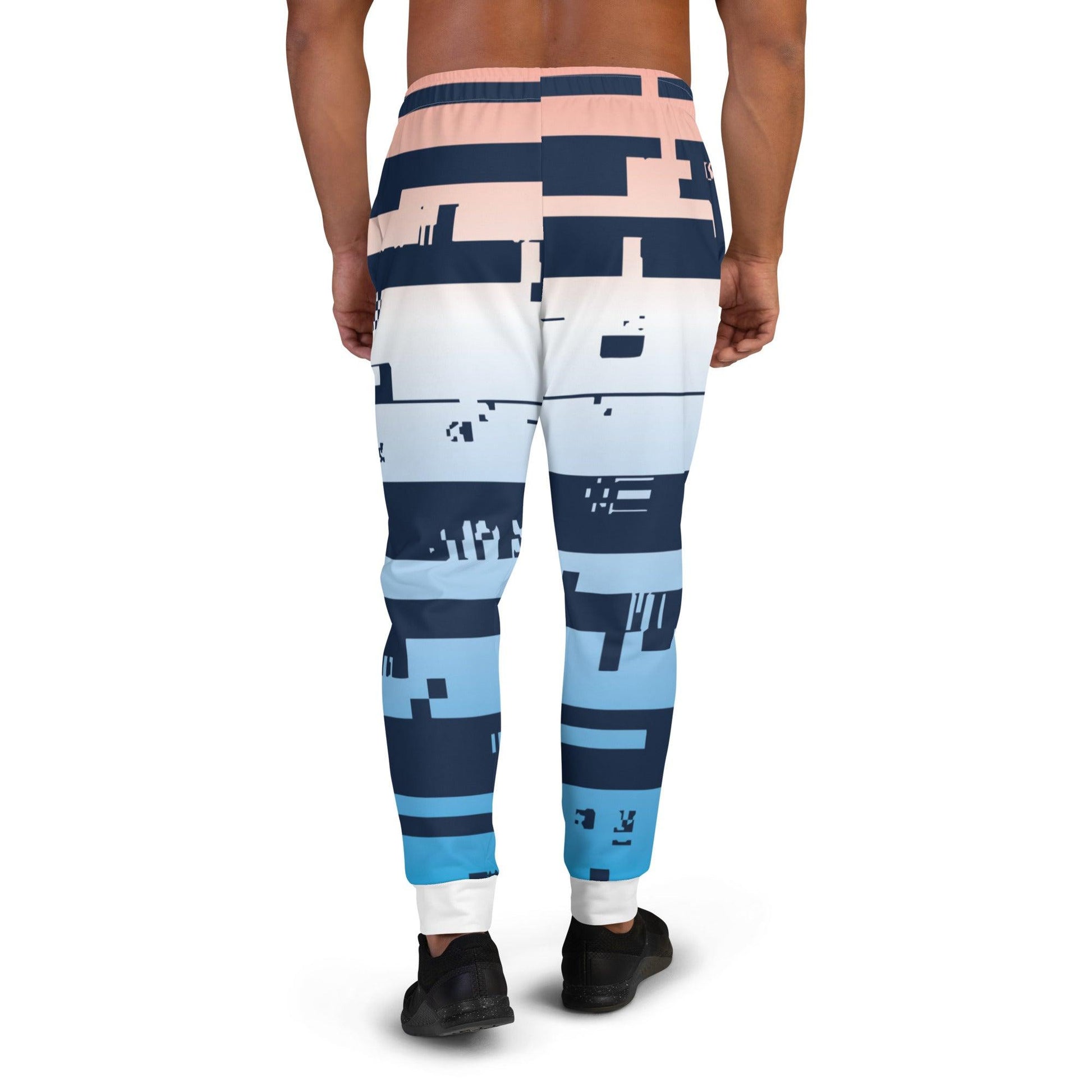 Noise Blue Light Men's Joggers - Mo'Bays Backyard