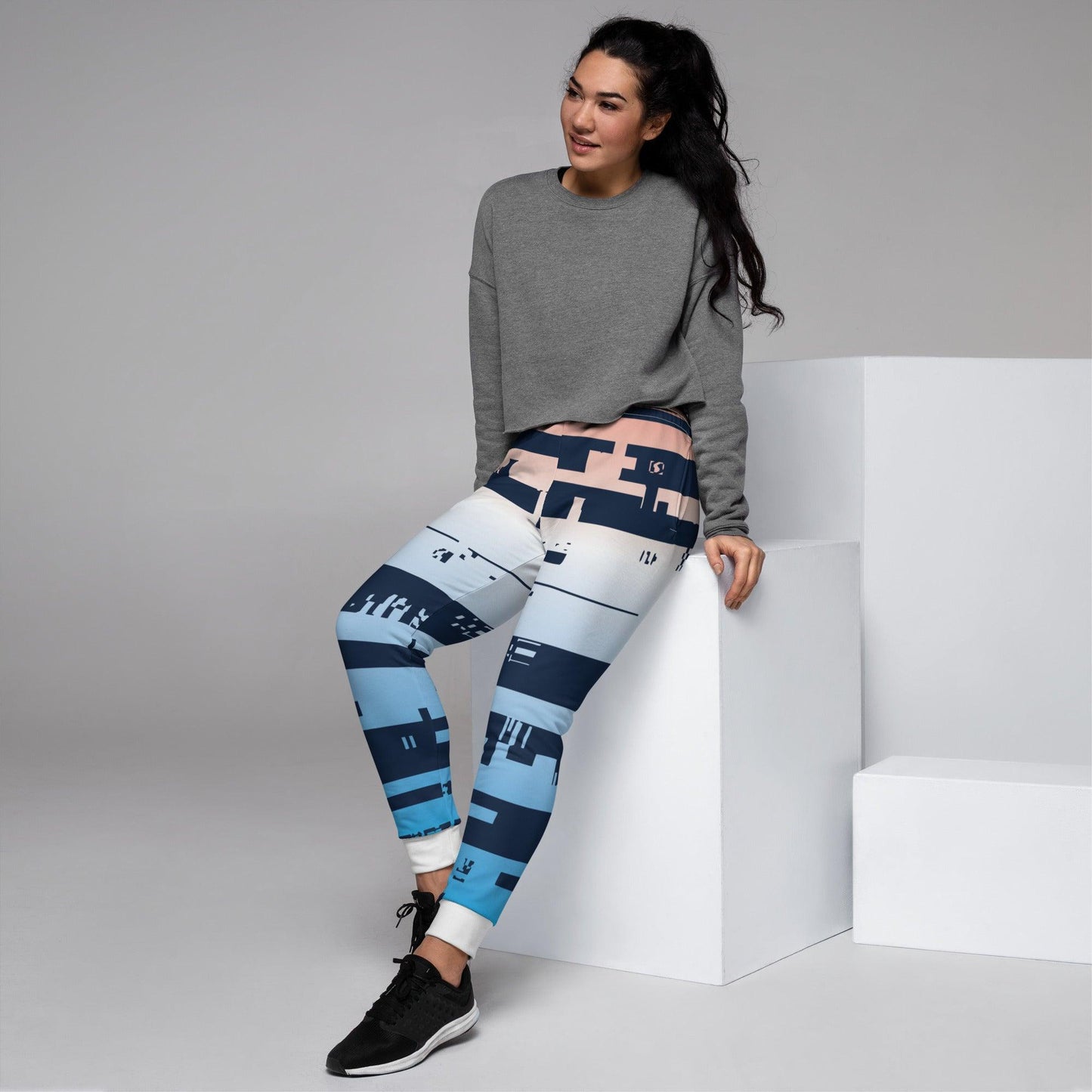 NoIse Blue Light Women's Joggers - Mo'Bays Backyard