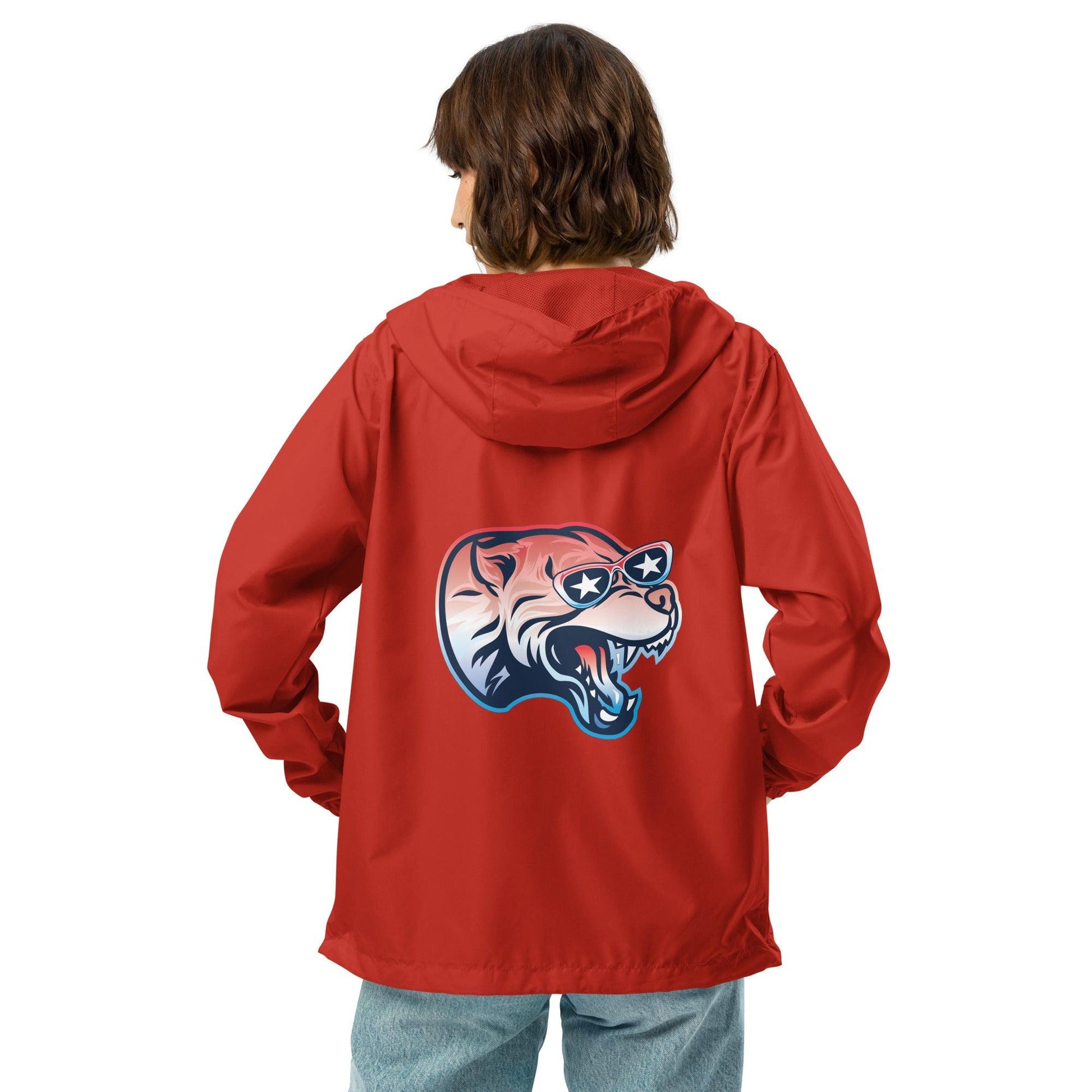 Panting Unisex Lightweight Zip-Up Windbreaker Jacket - Mo'Bays Backyard