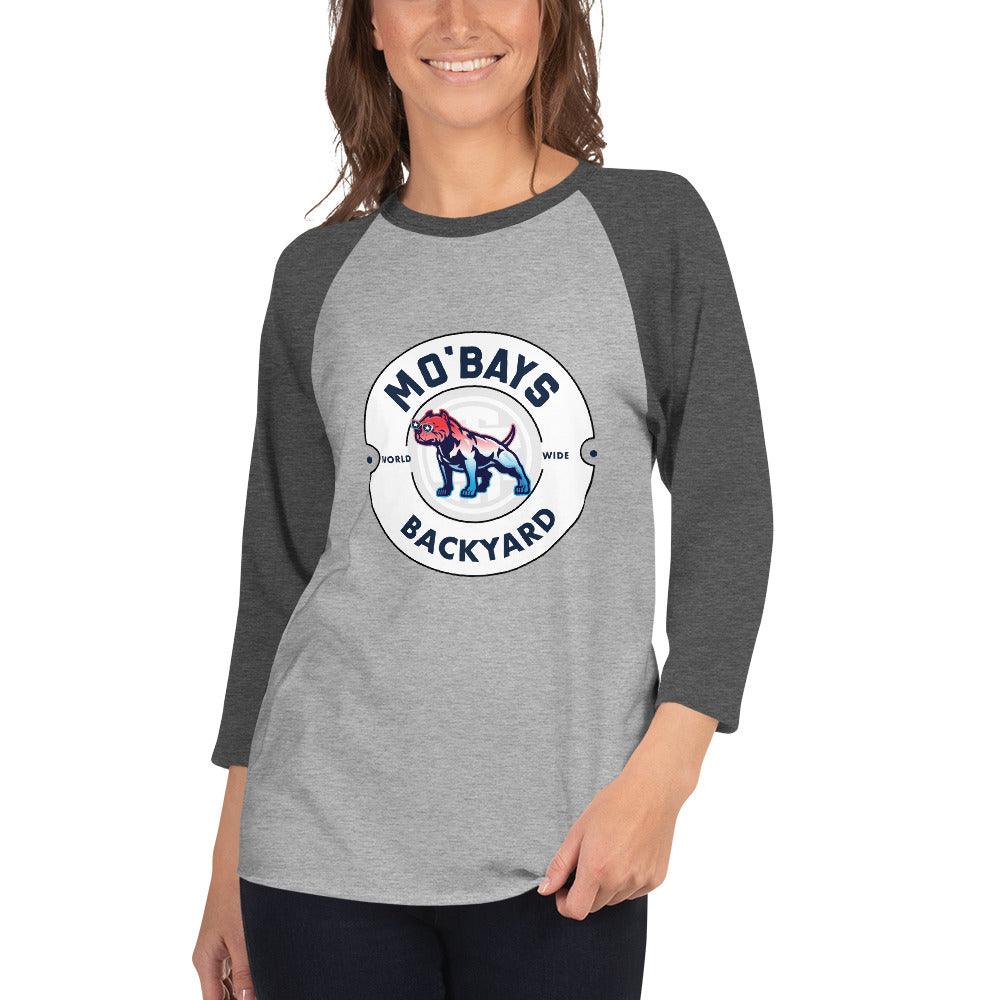 Round Two 3/4 Sleeve Raglan Shirt - Mo'Bays Backyard