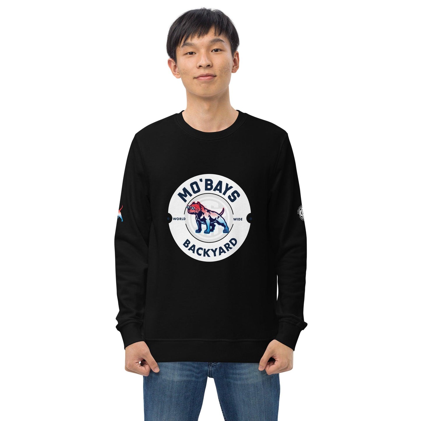 Round Two Unisex Organic Sweatshirt - Mo'Bays Backyard