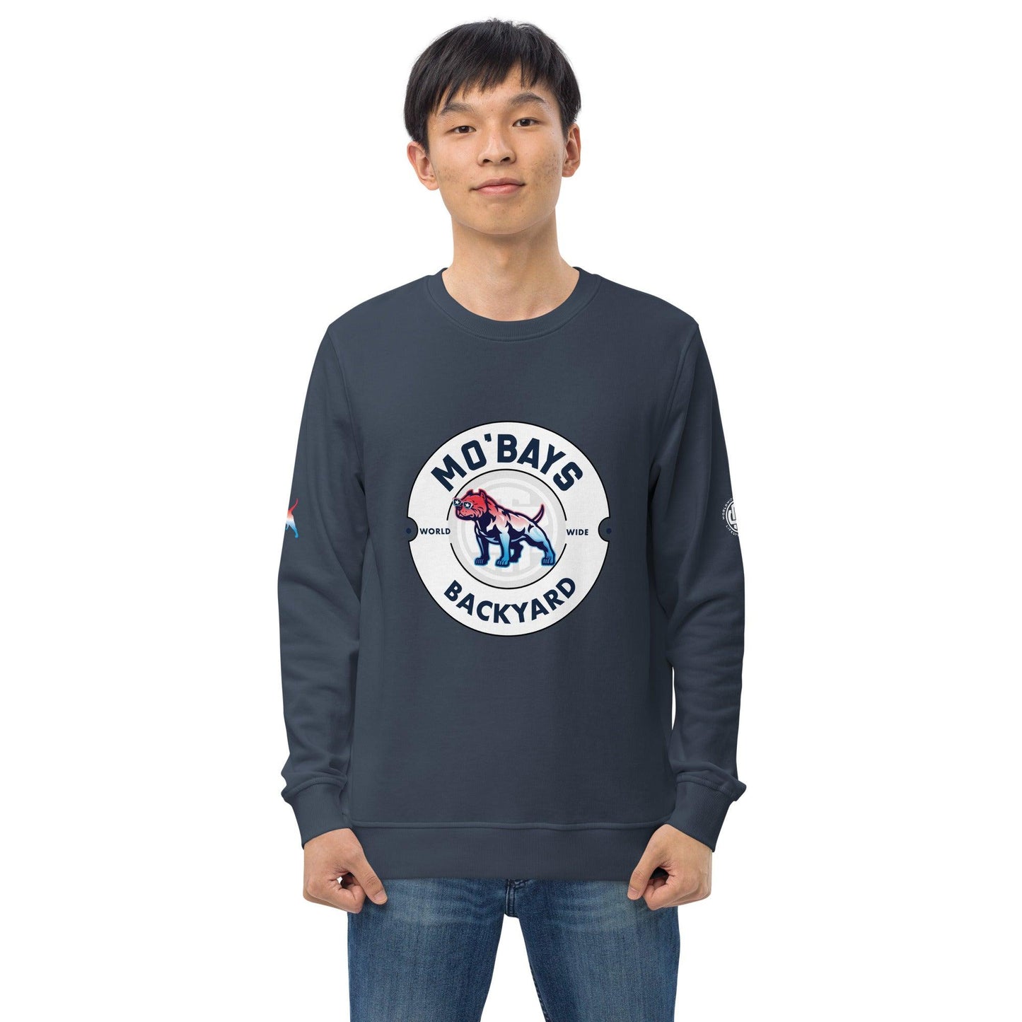 Round Two Unisex Organic Sweatshirt - Mo'Bays Backyard