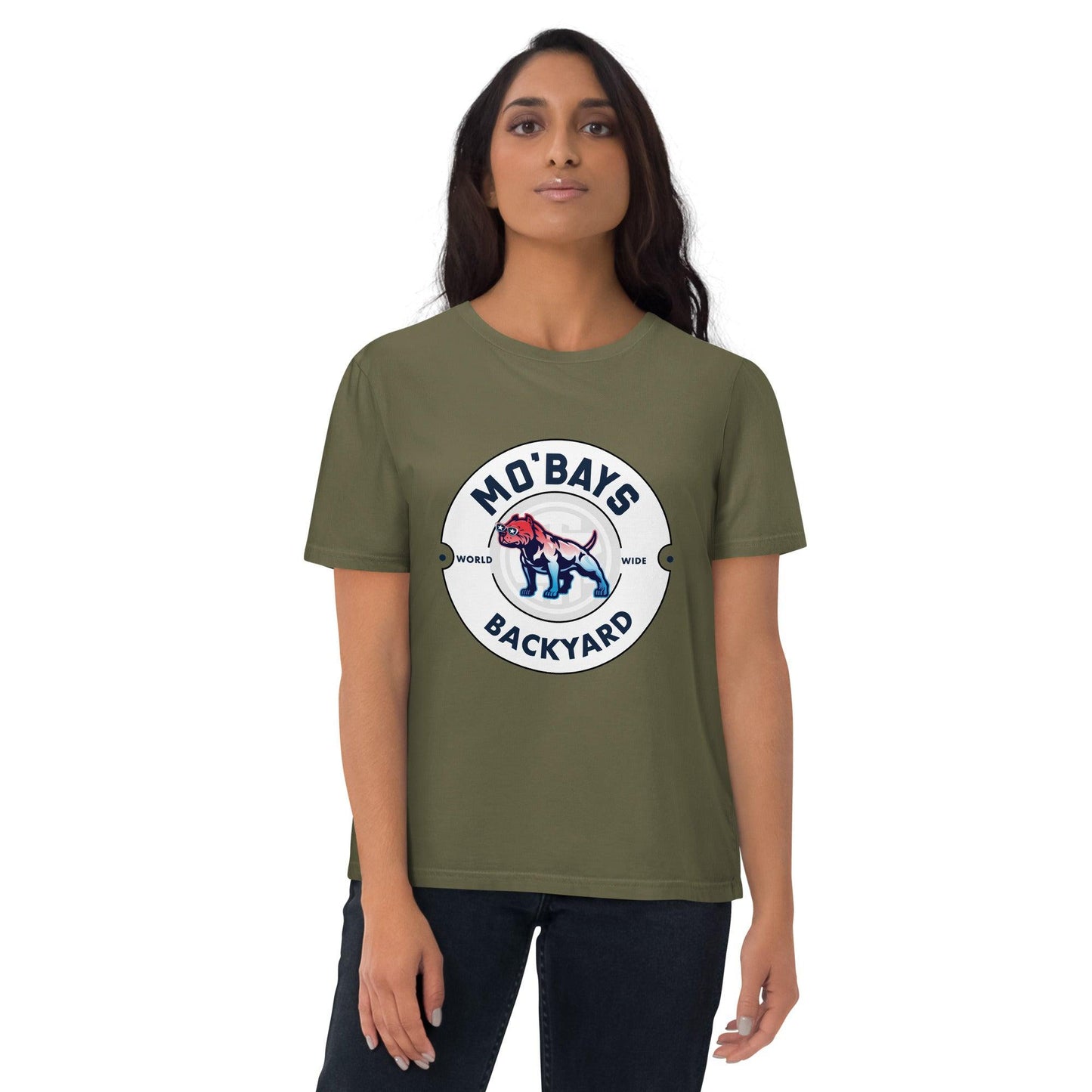 Round Two Unisex Organic Tee - Mo'Bays Backyard