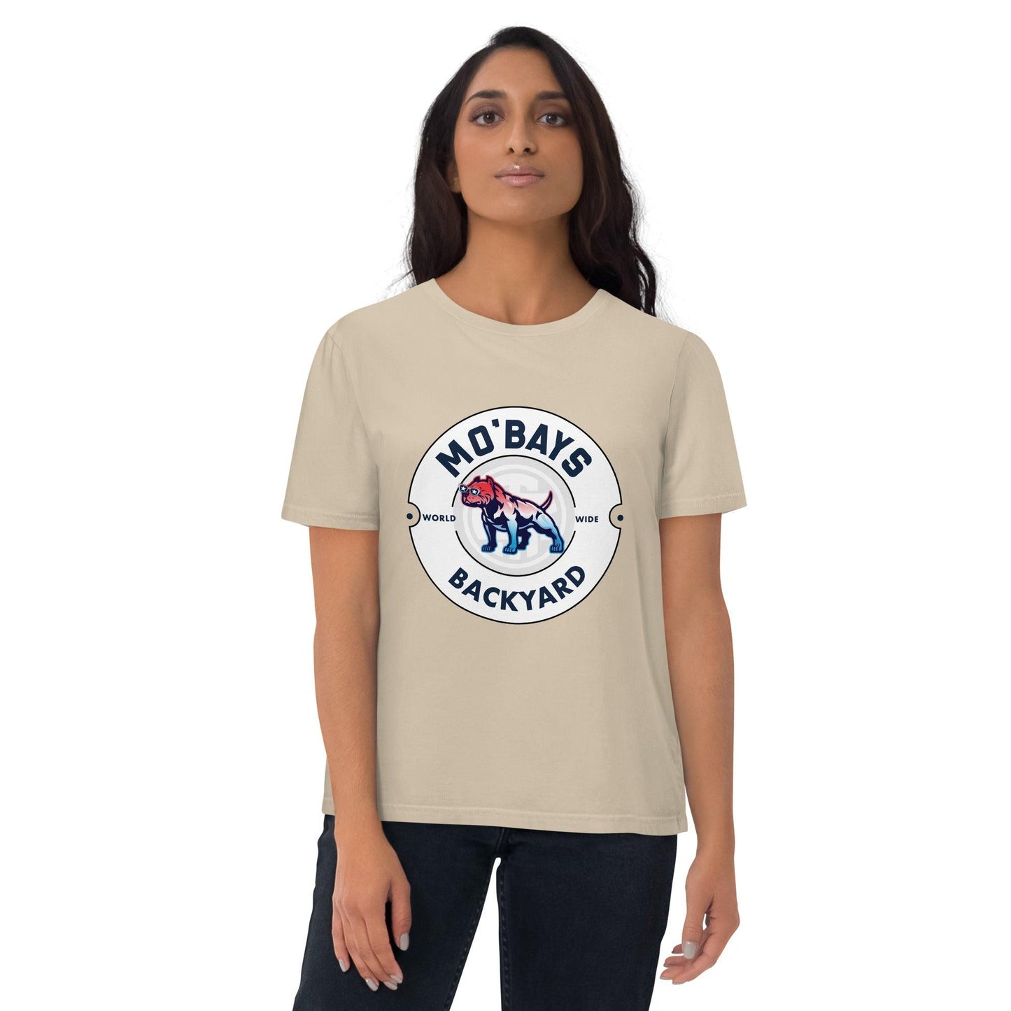 Round Two Unisex Organic Tee - Mo'Bays Backyard