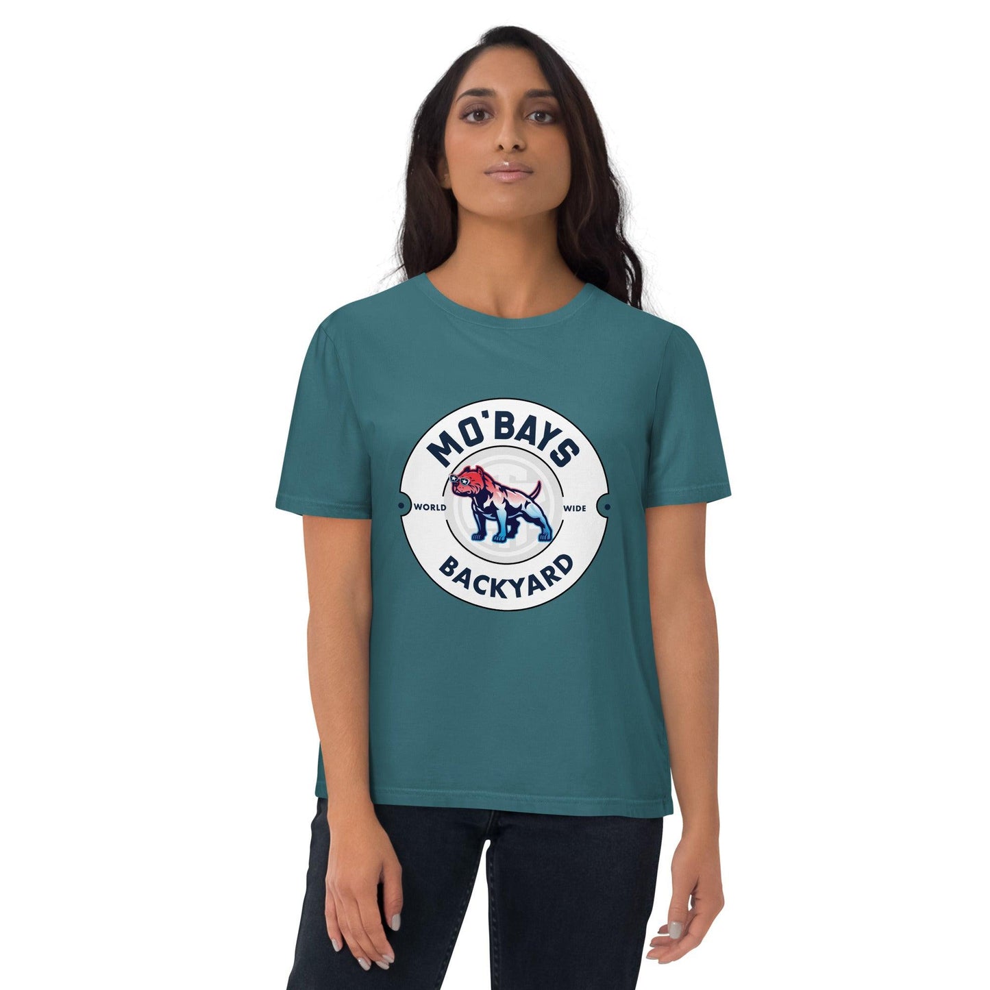 Round Two Unisex Organic Tee - Mo'Bays Backyard