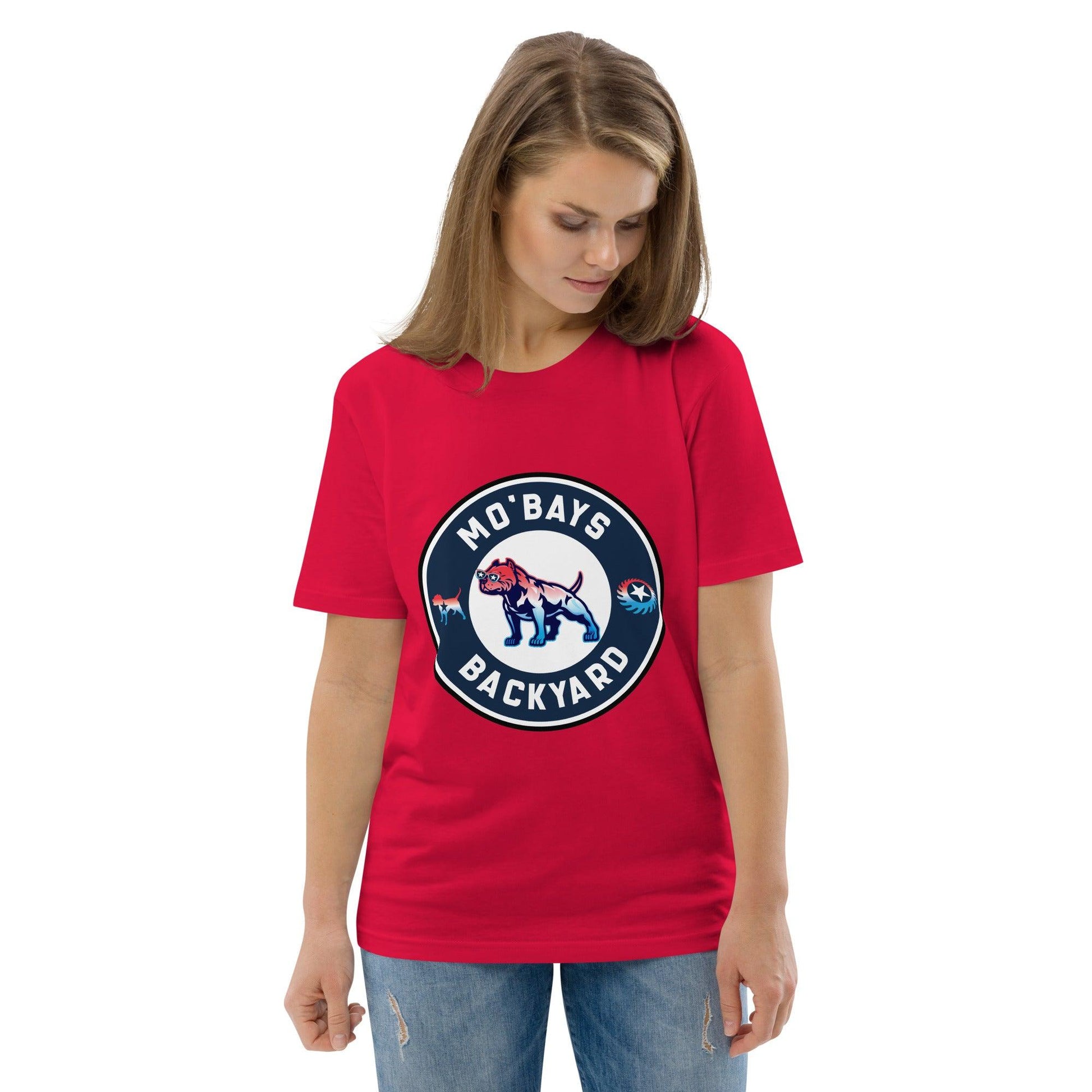 Round Unisex Organic Tee - Mo'Bays Backyard