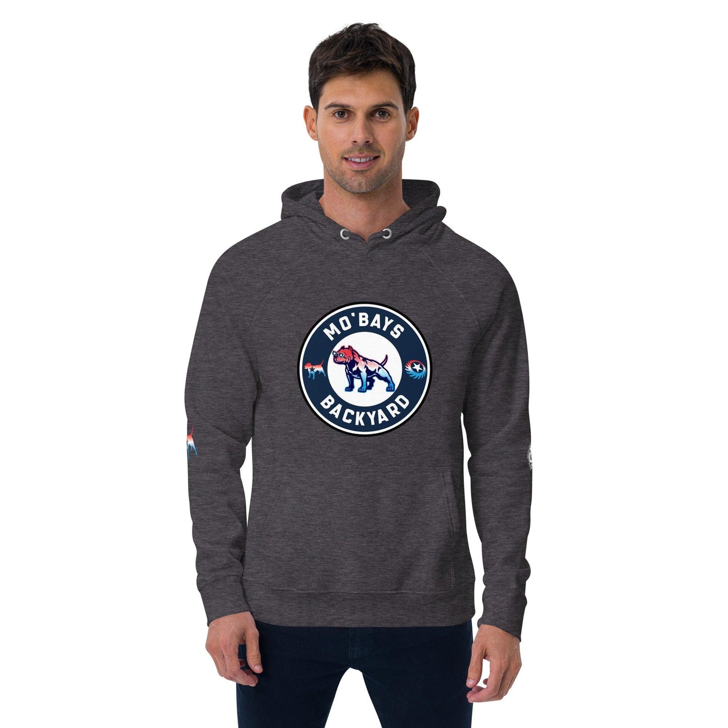 Round Unisex Raglan Organic Hoodie - Mo'Bays Backyard