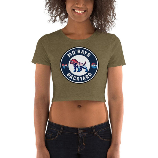 Round Women’s Crop Tee - Mo'Bays Backyard