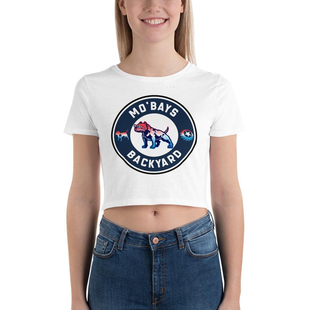 Round Women’s Crop Tee - Mo'Bays Backyard