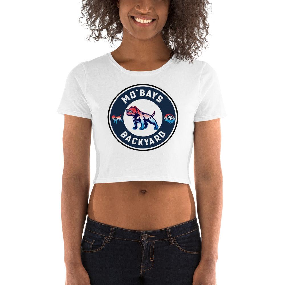 Round Women’s Crop Tee - Mo'Bays Backyard