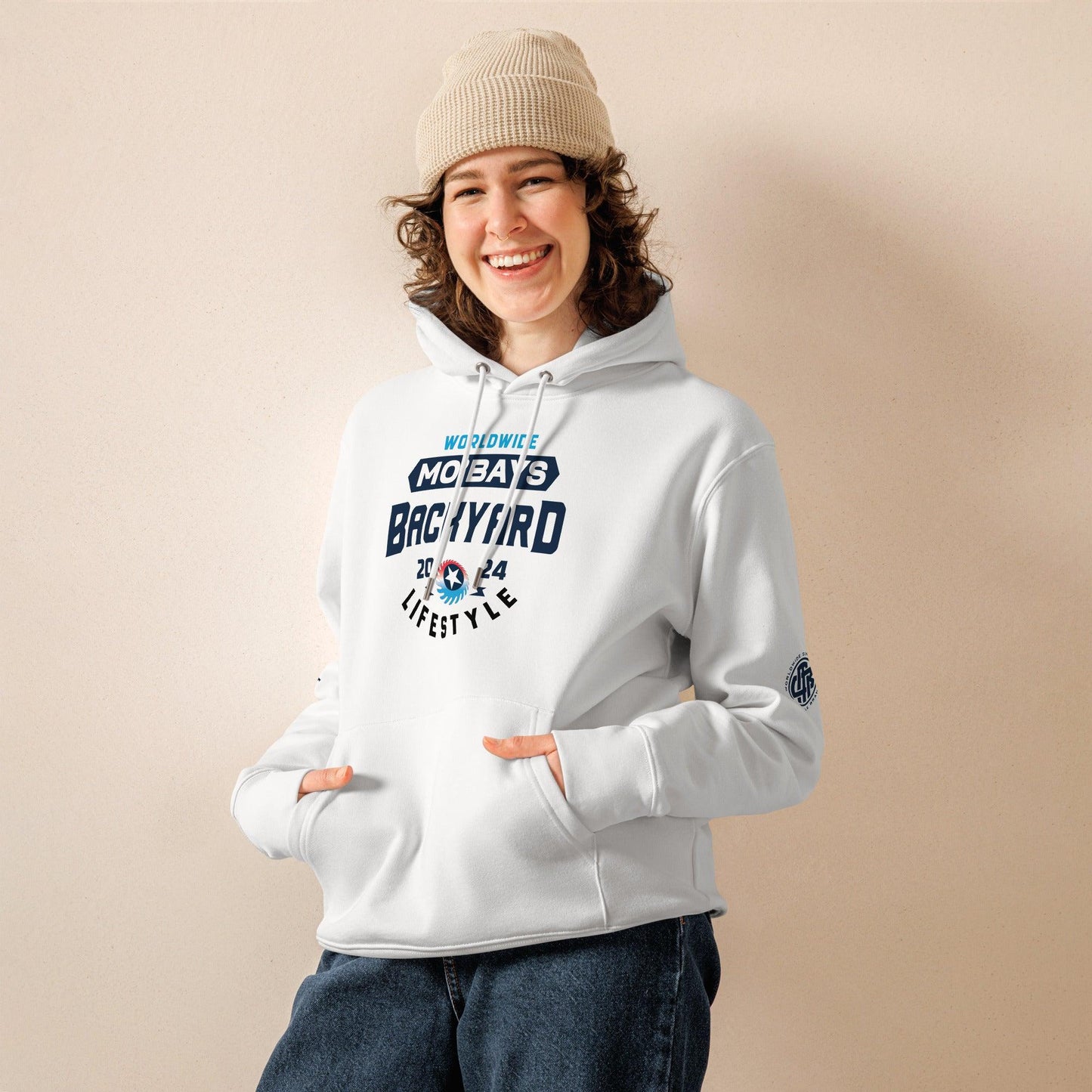 Simple Unisex Organic Hoodie (Light Color) - Mo'Bays Backyard