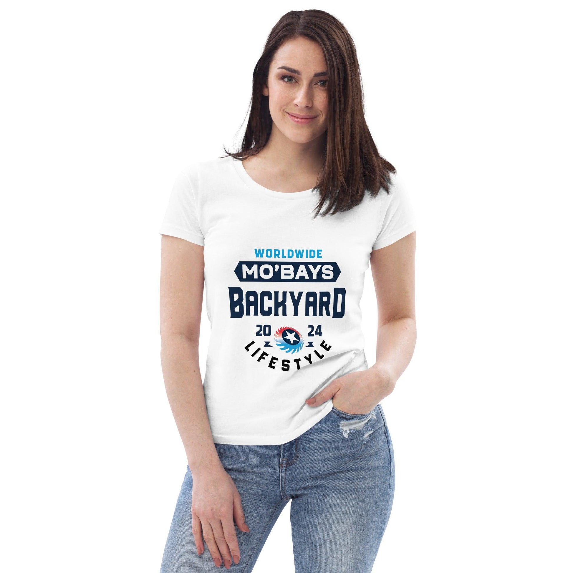 Simple Women's Organic Tee (Light Color) - Mo'Bays Backyard