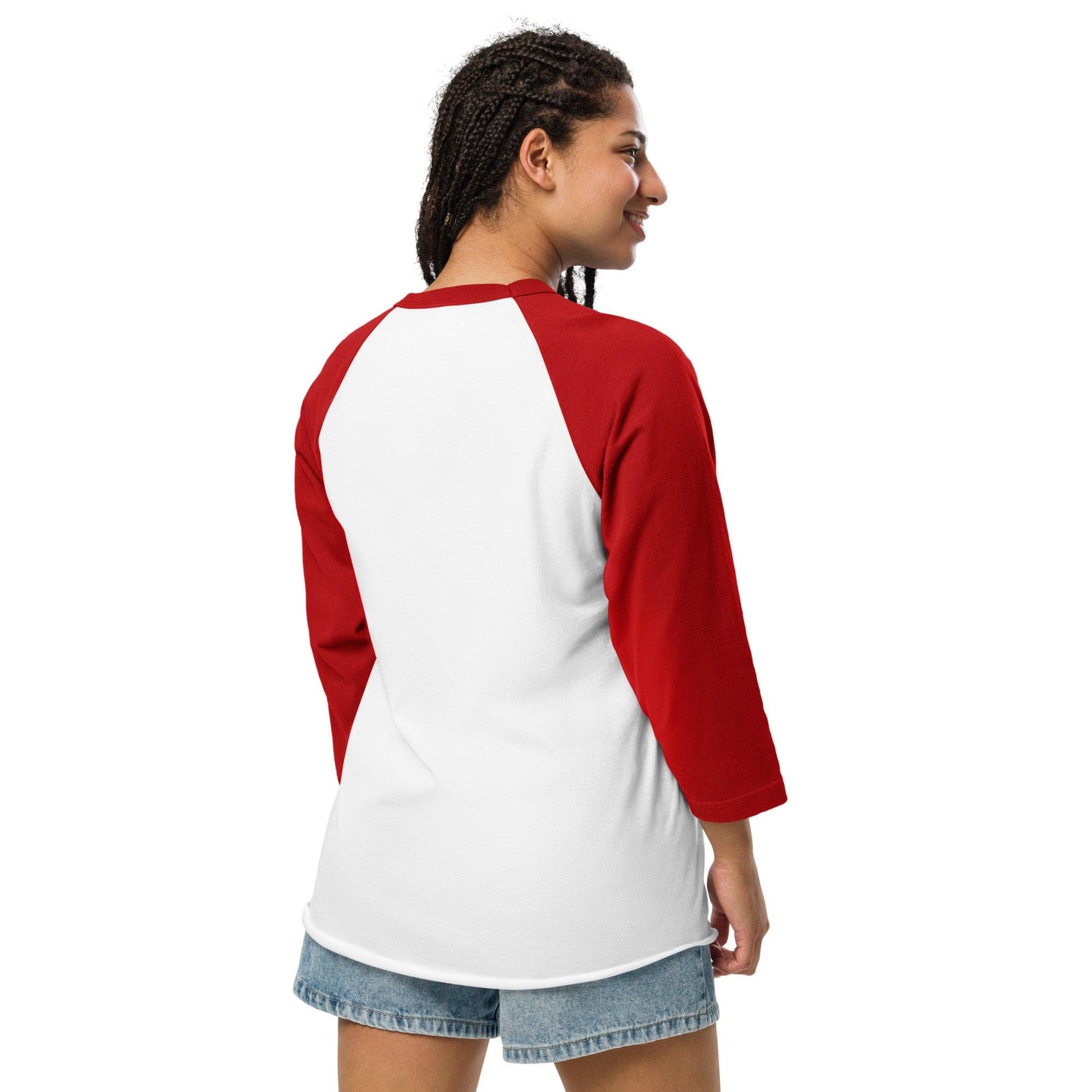 Skull One 3/4 Sleeve Raglan Shirt (Light Color) - Mo'Bays Backyard