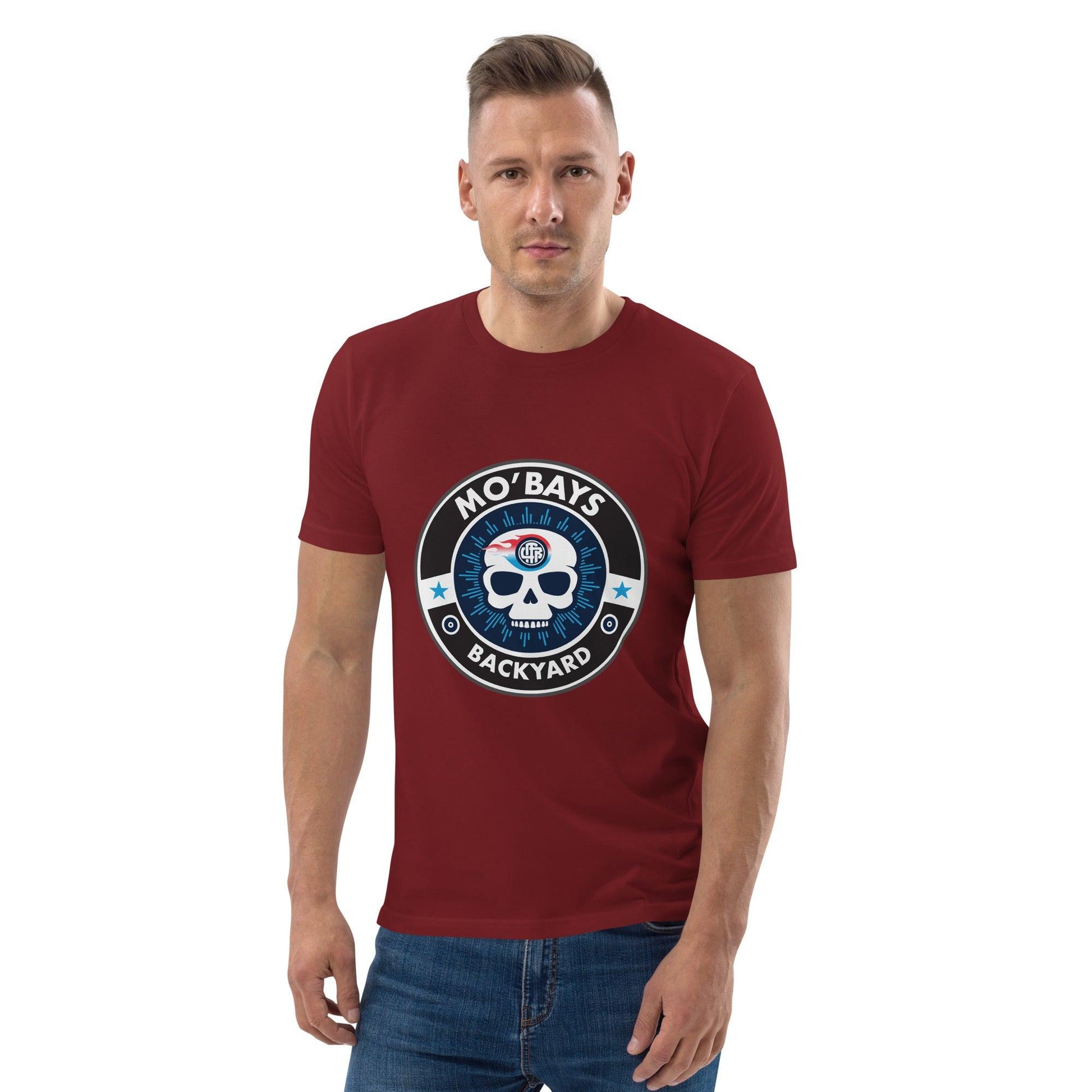 Skull Two Unisex Organic Tee - Mo'Bays Backyard