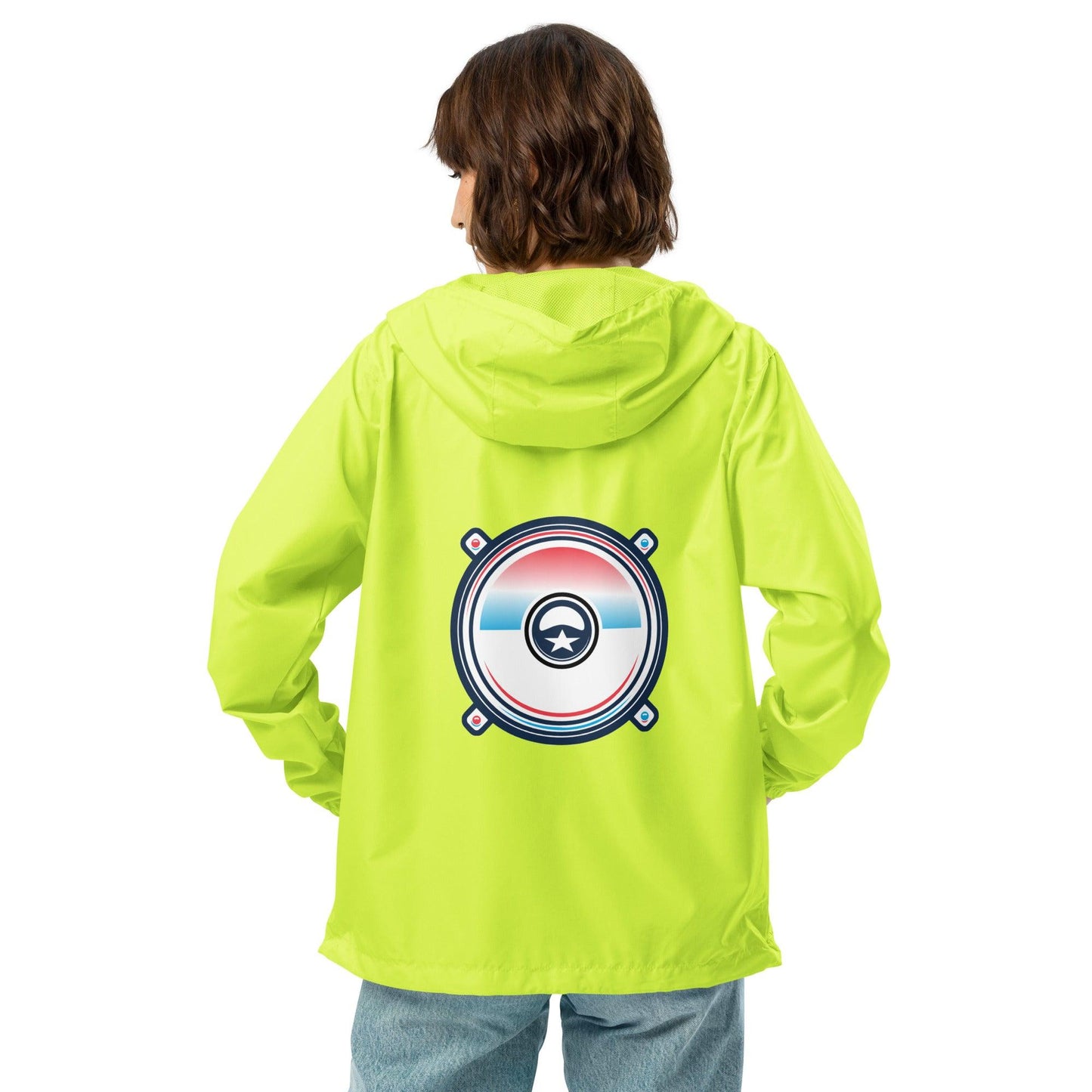 Speaker Unisex Lightweight Zip-Up Windbreaker Jacket - Mo'Bays Backyard