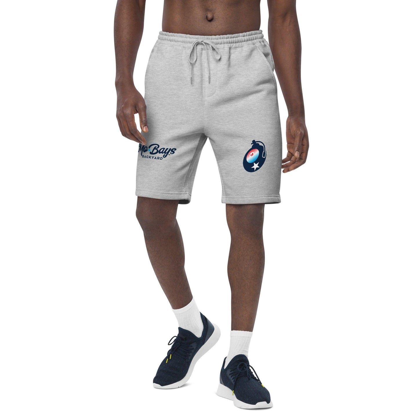 Turntable Men's Fleece Shorts - Mo'Bays Backyard