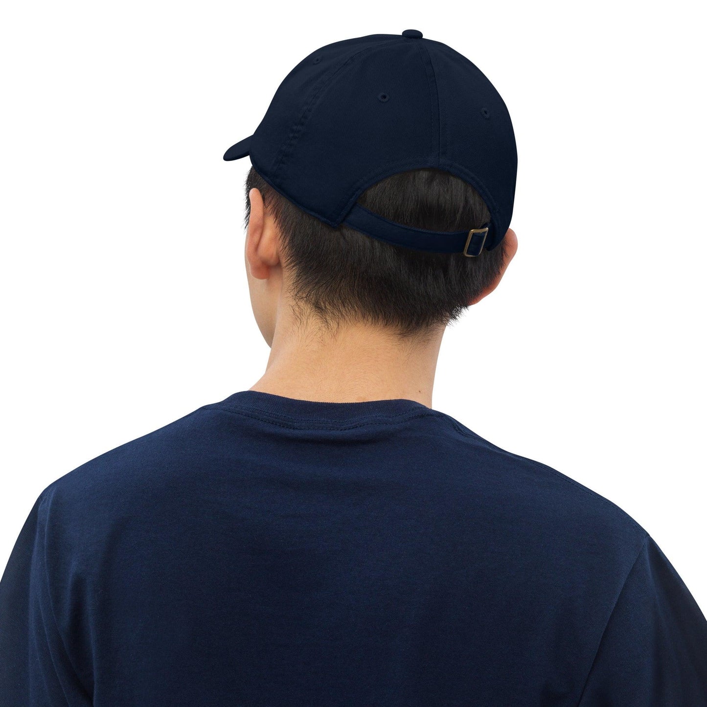 Turntable Organic Dad Hat (Dark Color) - Mo'Bays Backyard