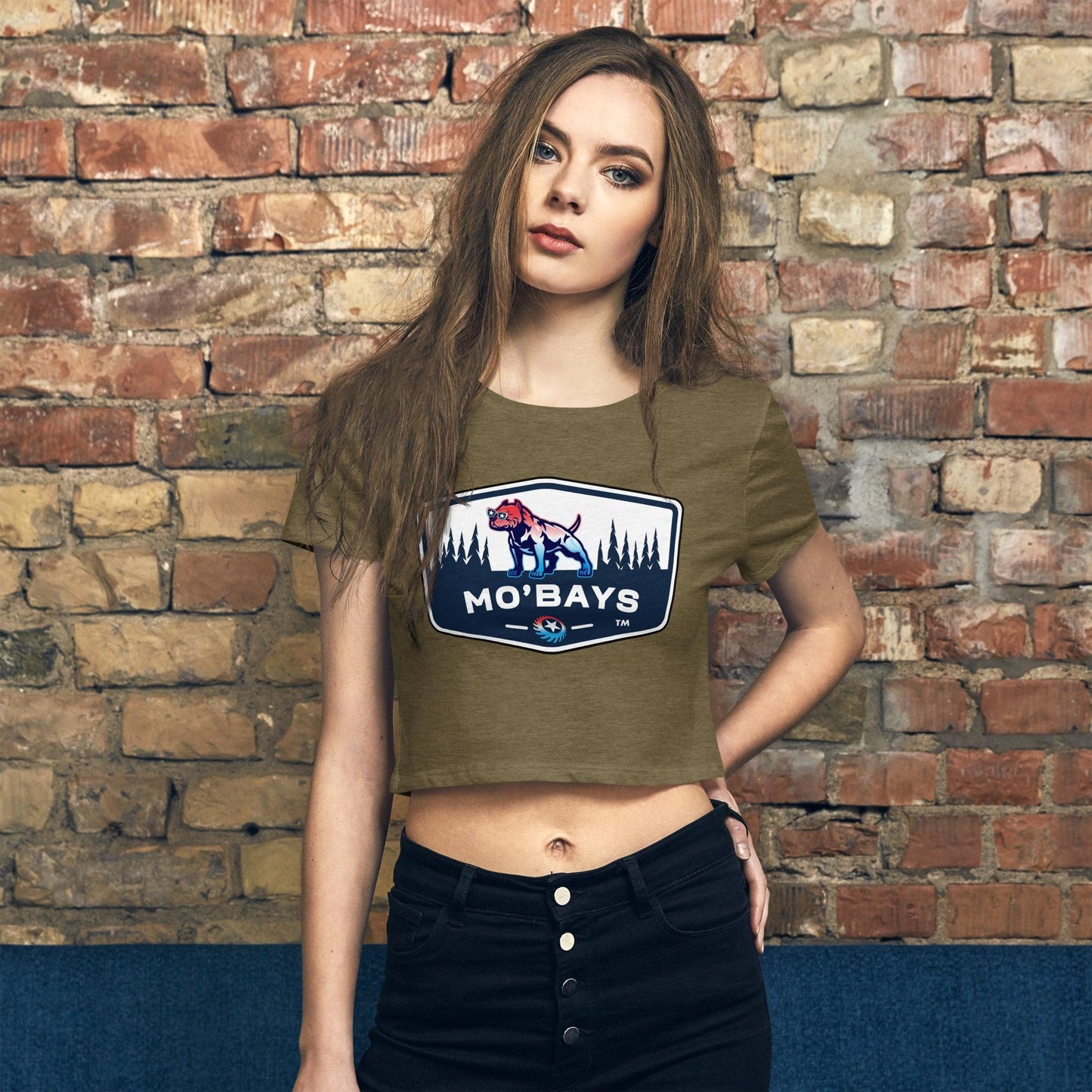 Wildlife Women’s Crop Tee - Mo'Bays Backyard